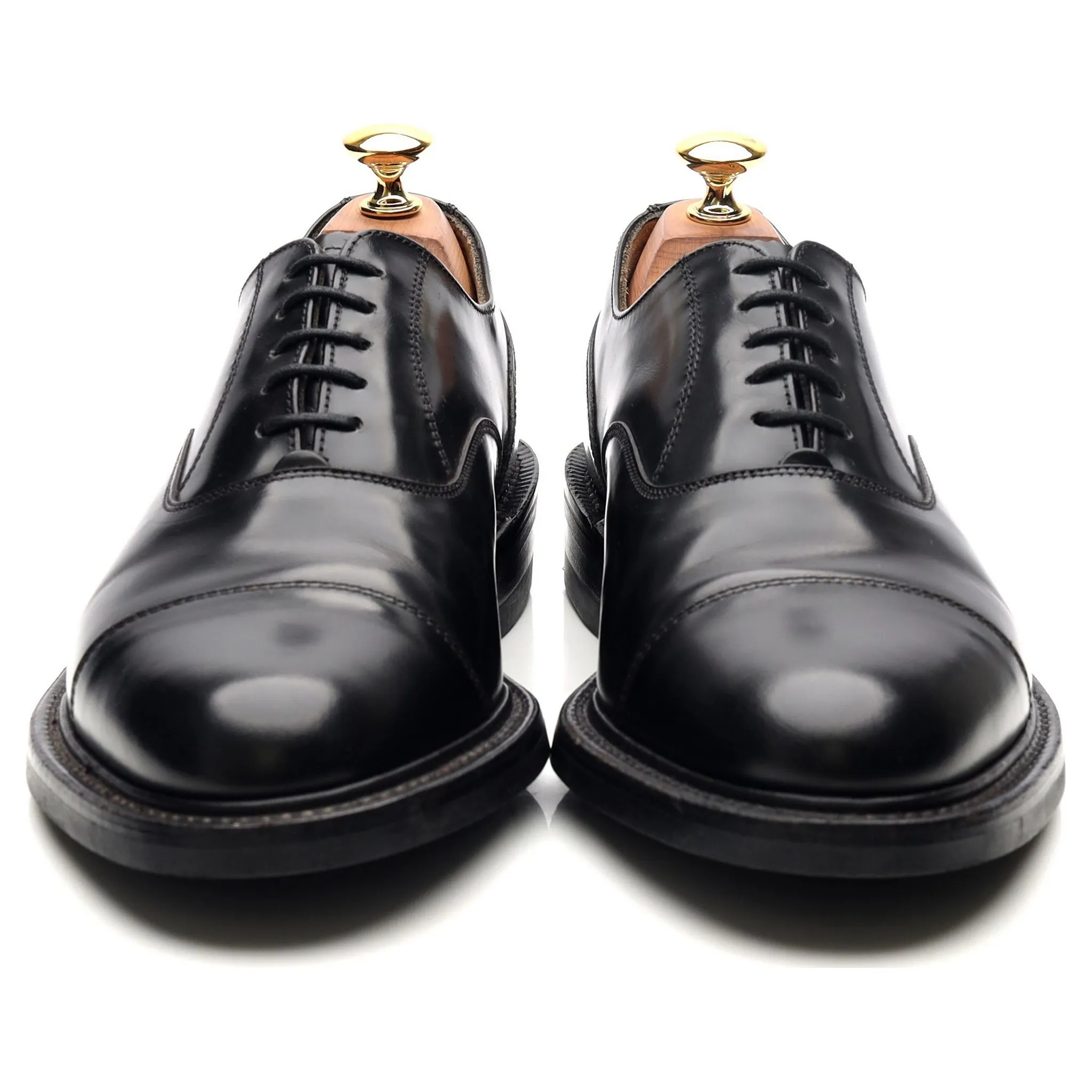 '805' Black Leather Oxford UK 7 F