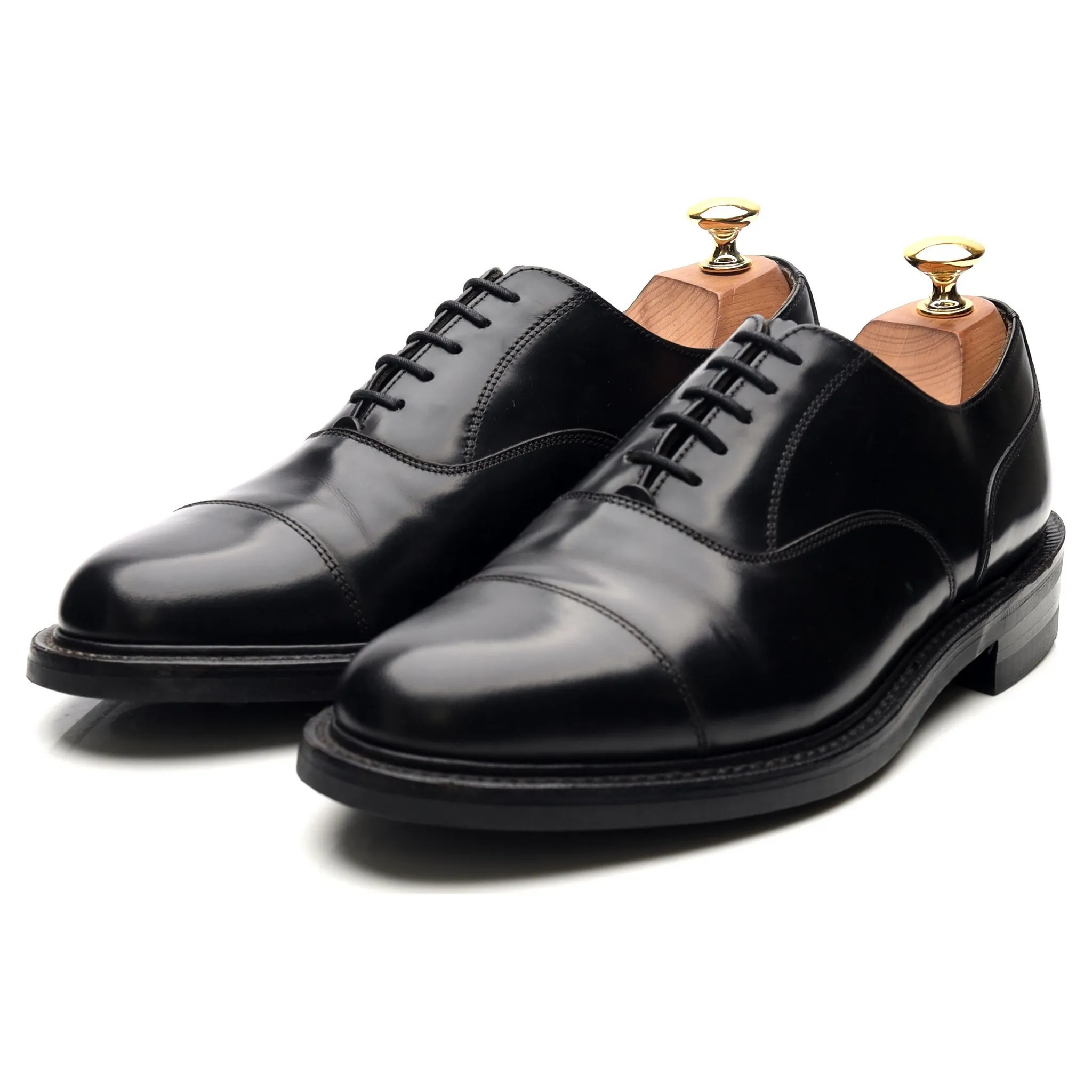 '805' Black Leather Oxford UK 7 F