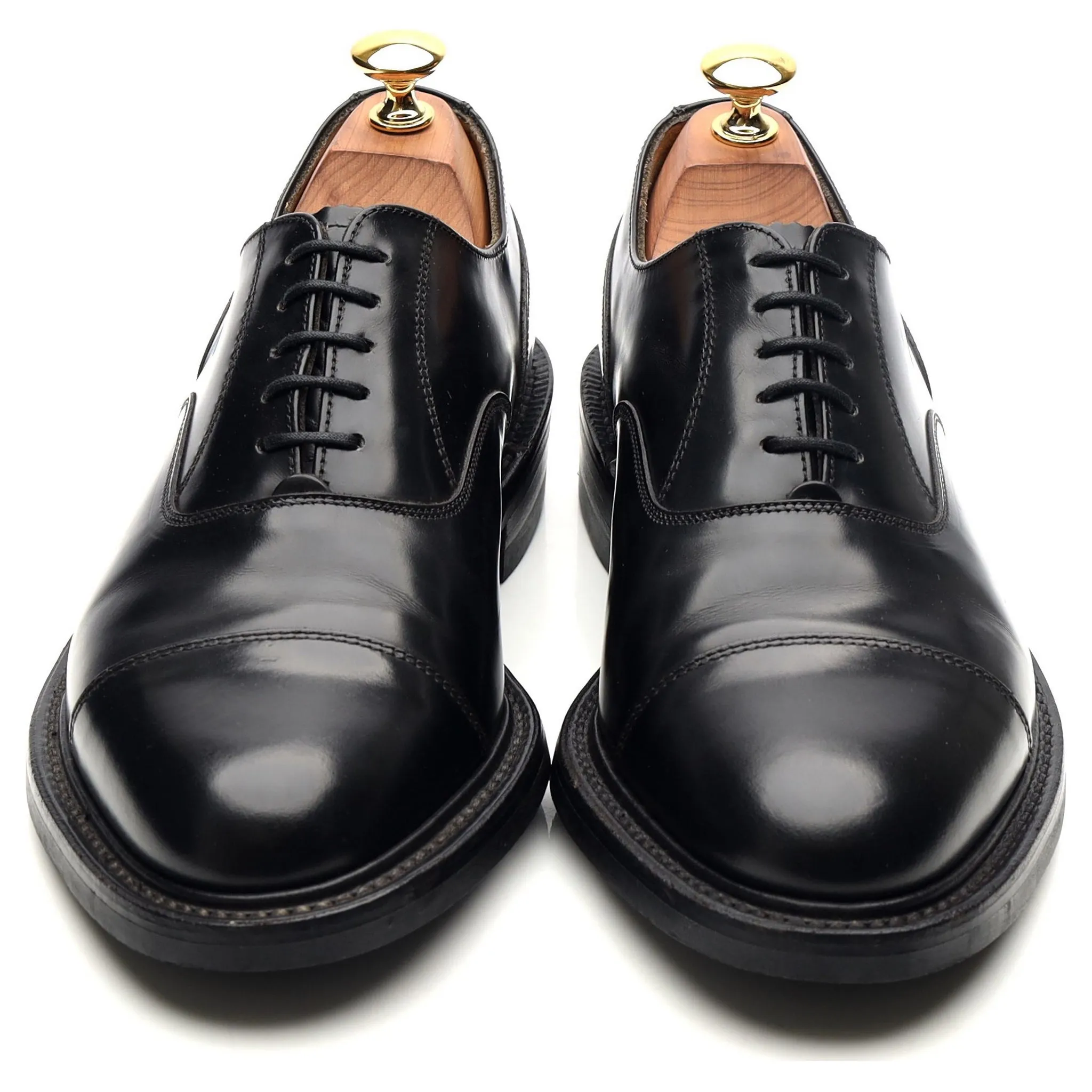 '805' Black Leather Oxford UK 7 F