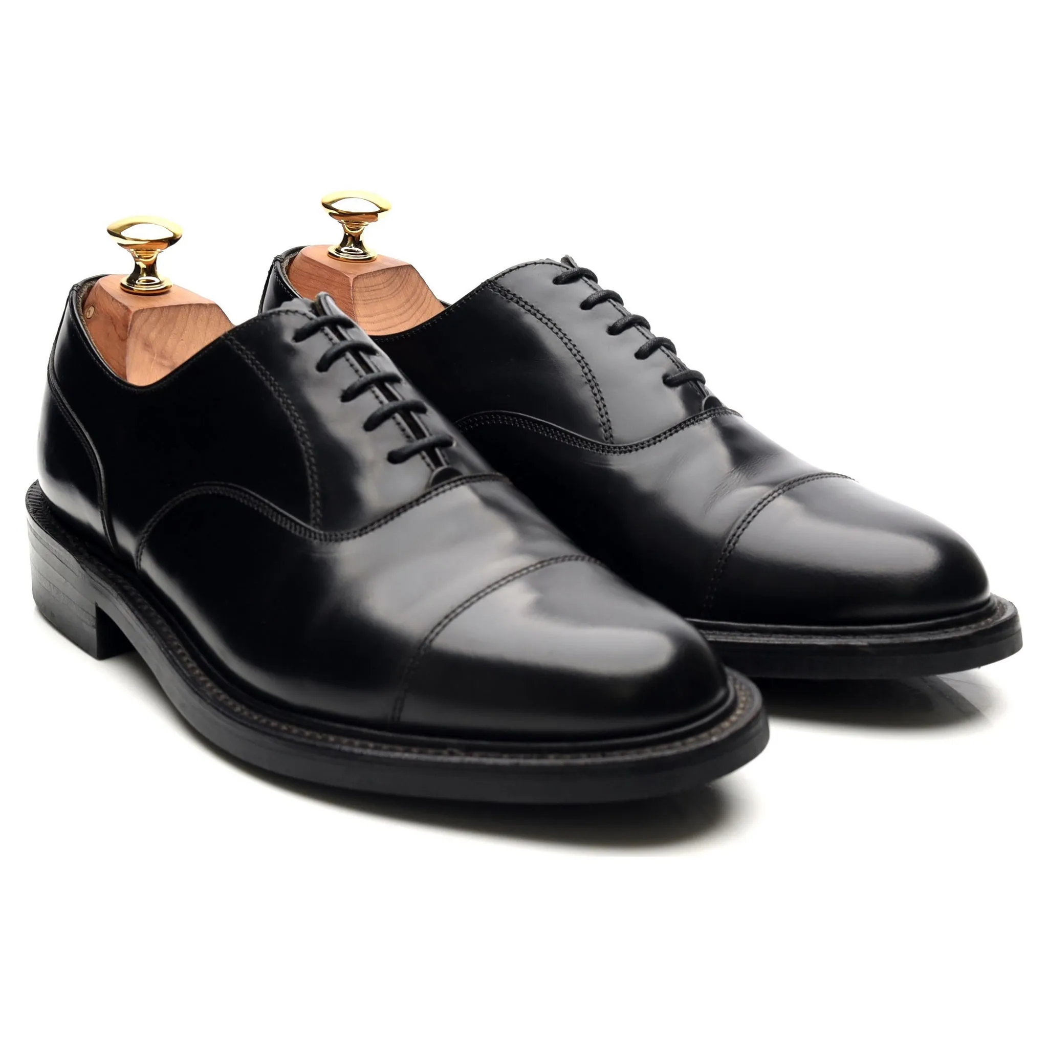 '805' Black Leather Oxford UK 7 F