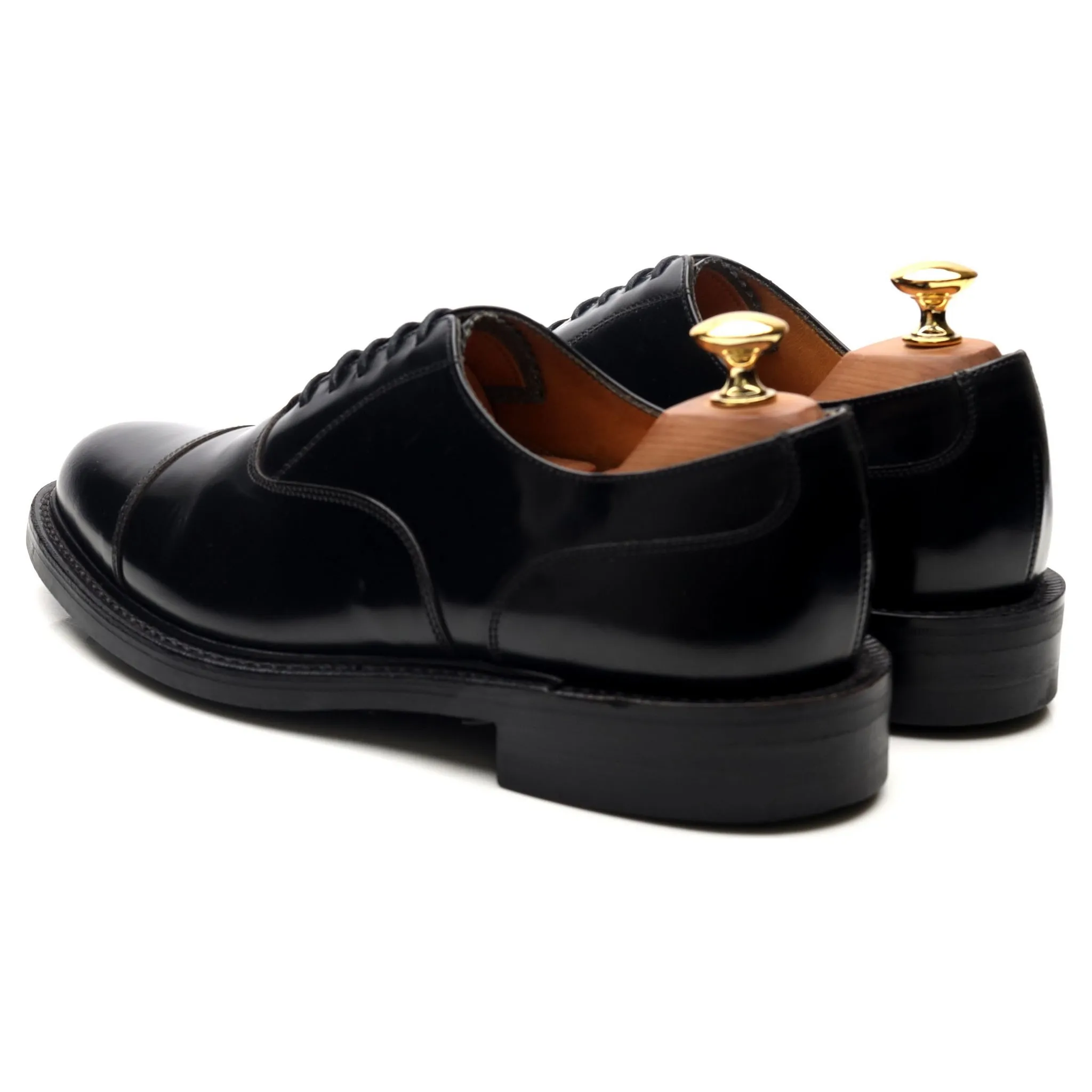 '805' Black Leather Oxford UK 7 F