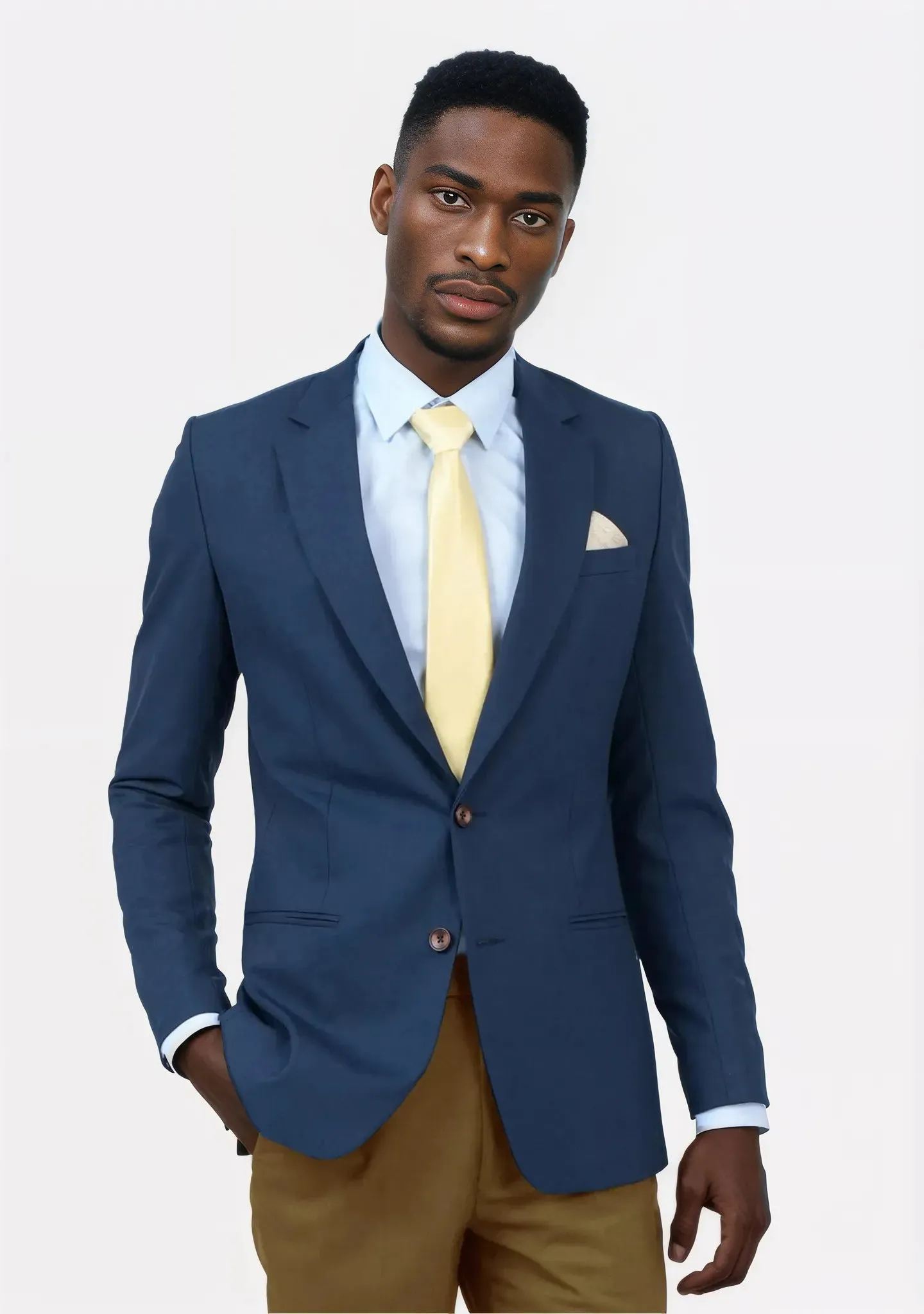 Astor Oxford Blue Sharkskin Jacket