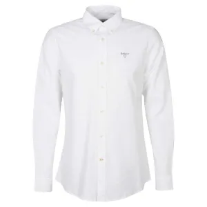 Barbour Oxtown Tailored Mens Shirt - White