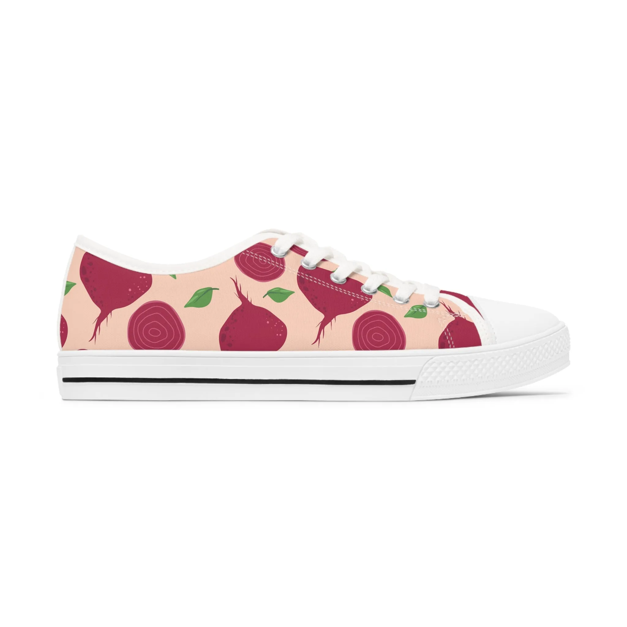 Beetroot Women's Low Top Sneakers