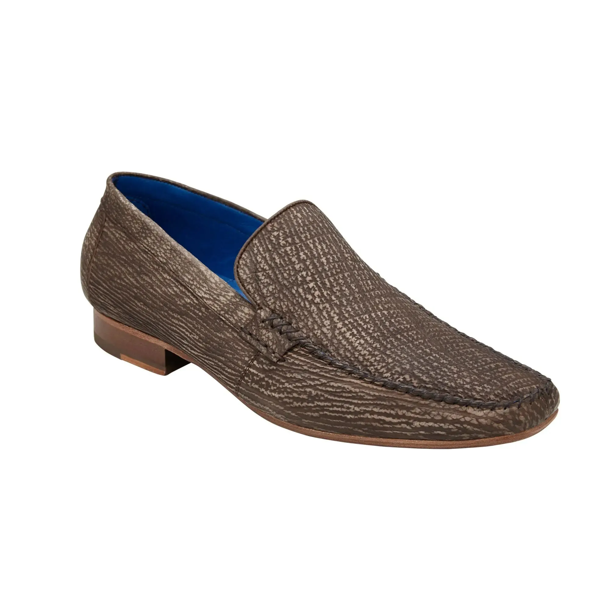 Belvedere Matteo in Brown Genuine Shark Loafers