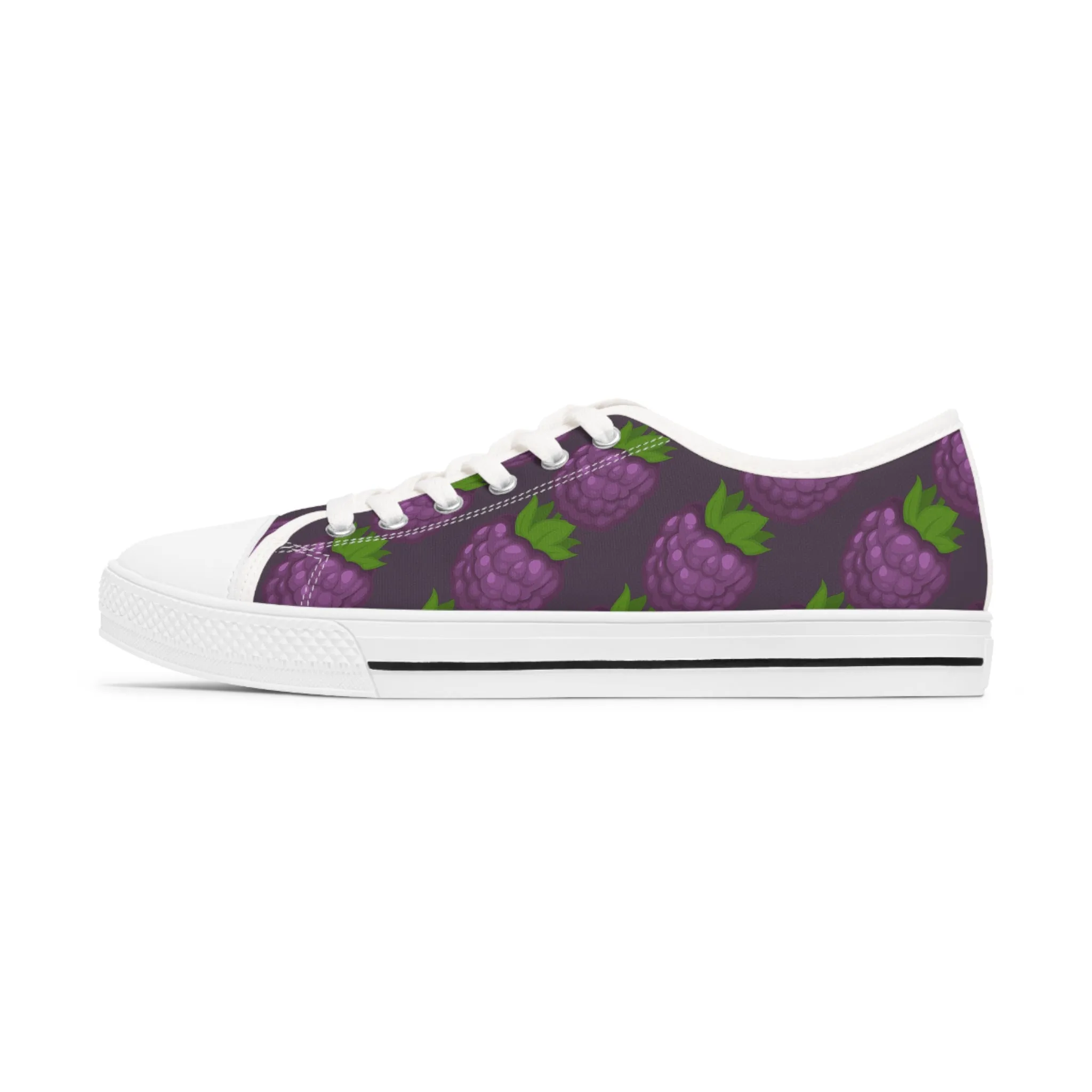 Blackberry Women's Low Top Sneakers