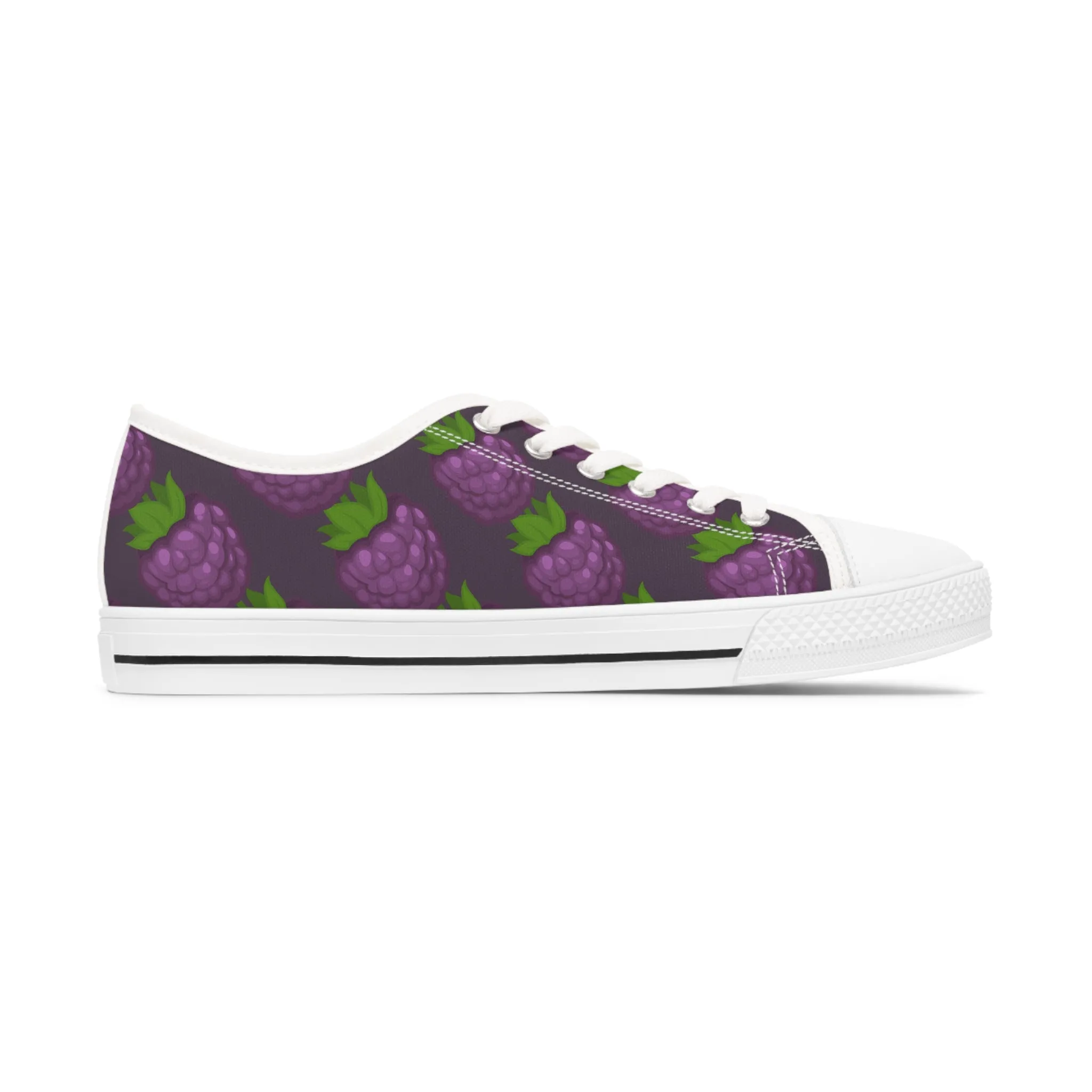 Blackberry Women's Low Top Sneakers