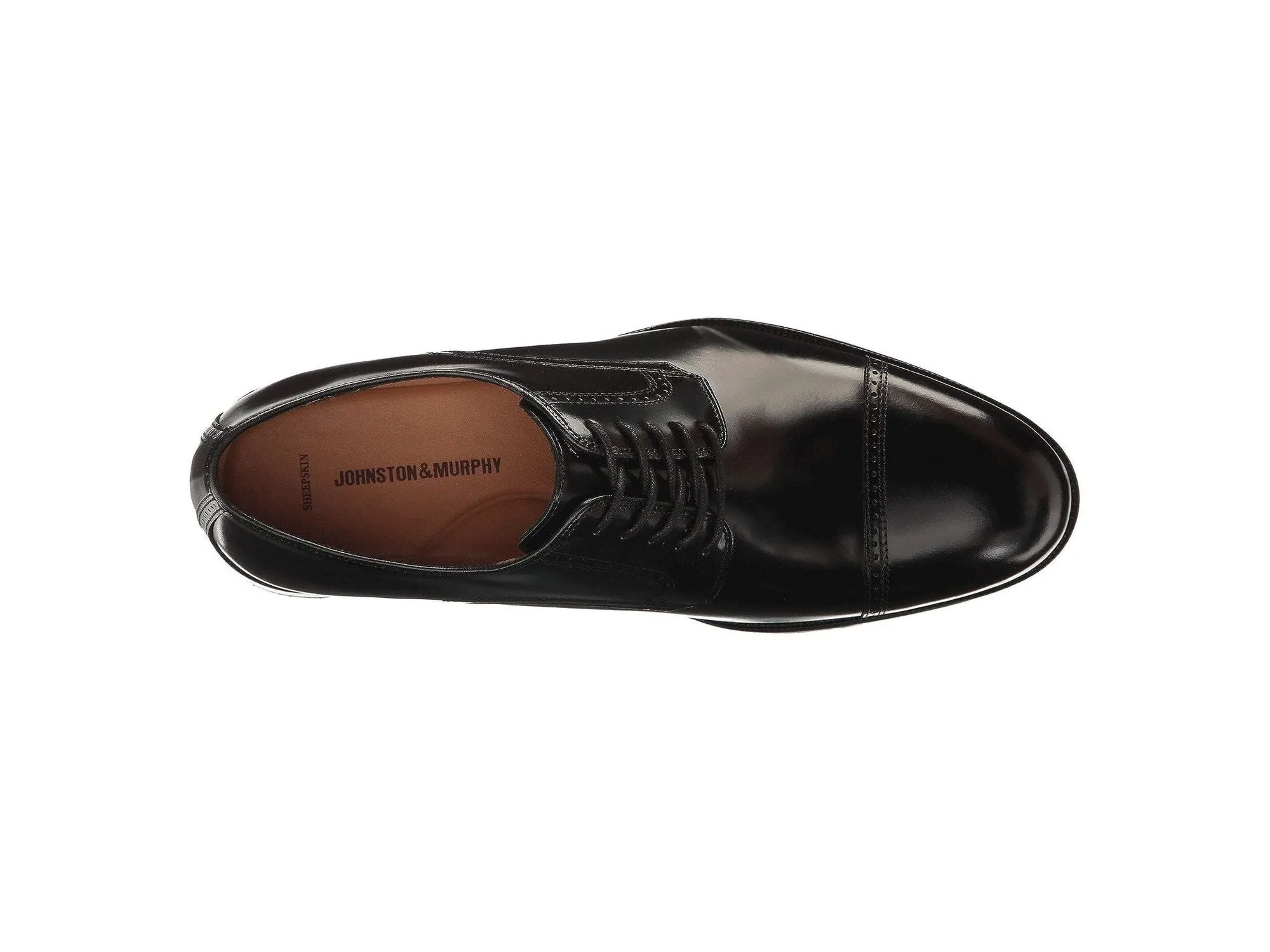 Bradford Cap Toe in Black