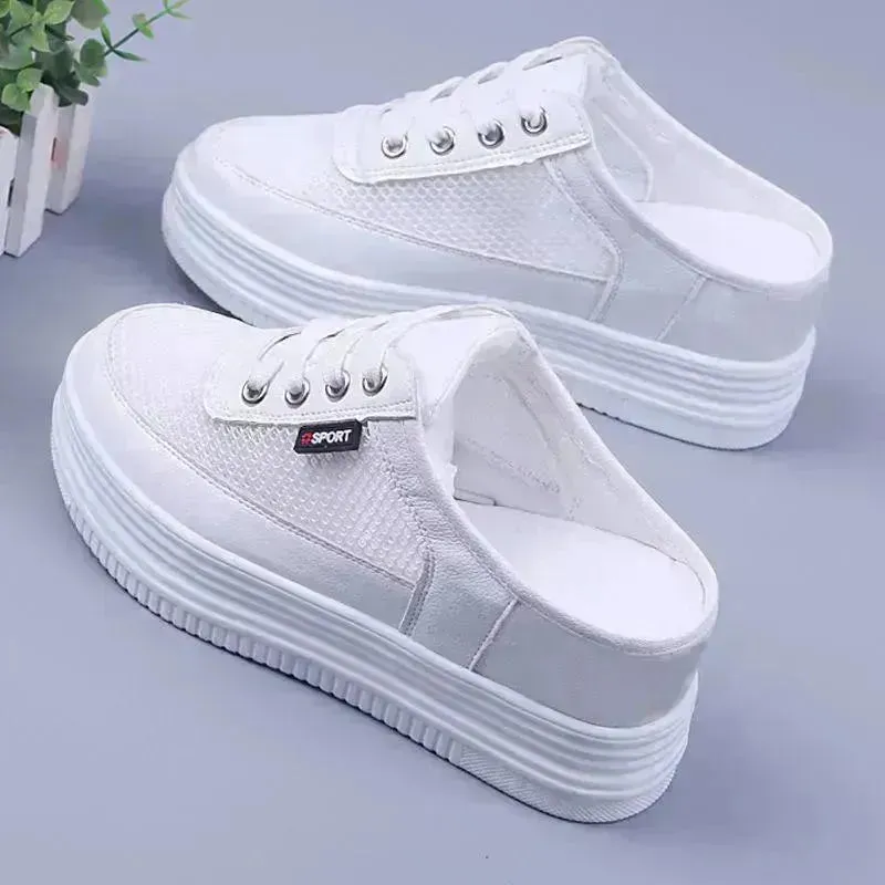 Breathable Summer Spring Half Sneakers Slide Shoe