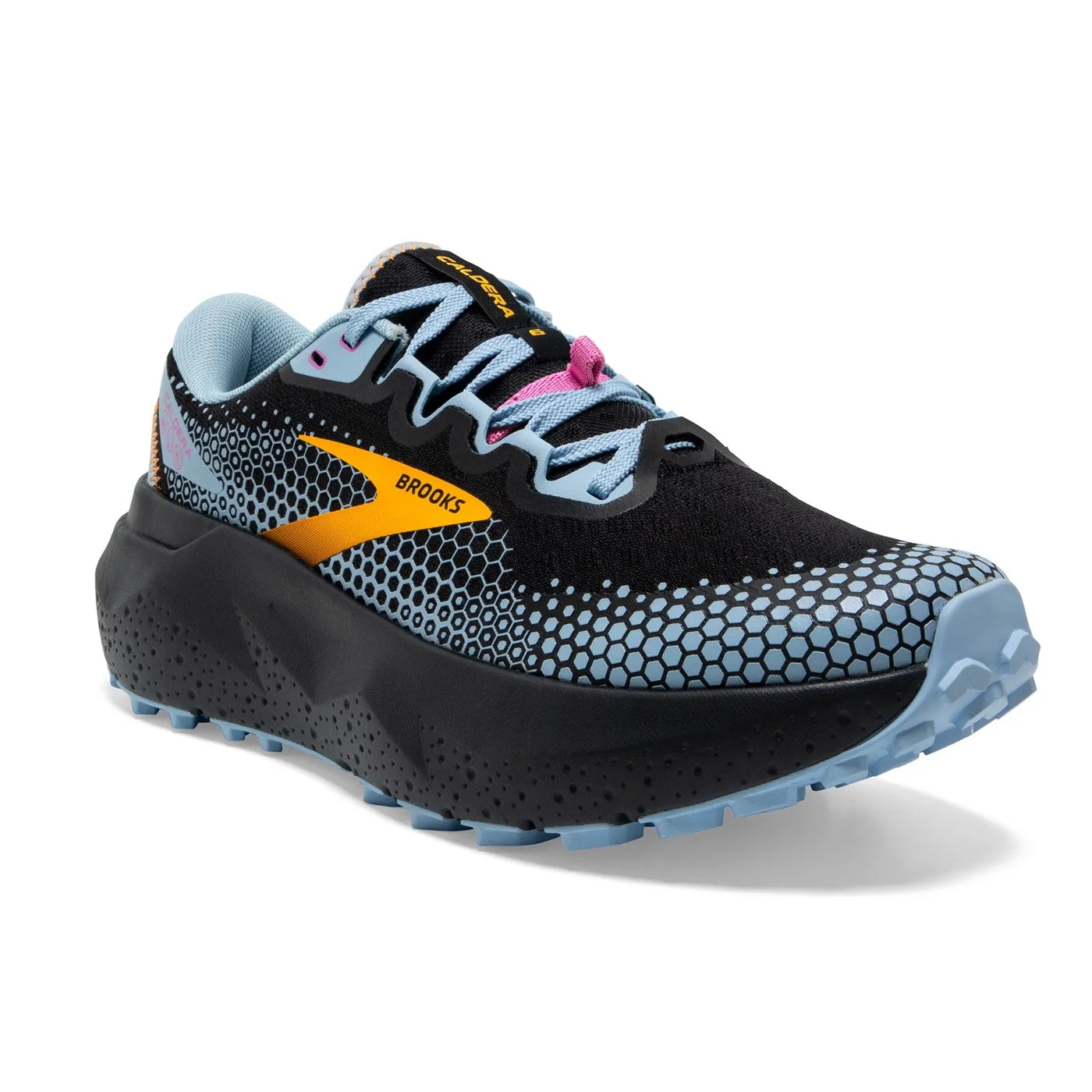 Brooks Caldera 6 (Women's) - Black/Blue/Yellow