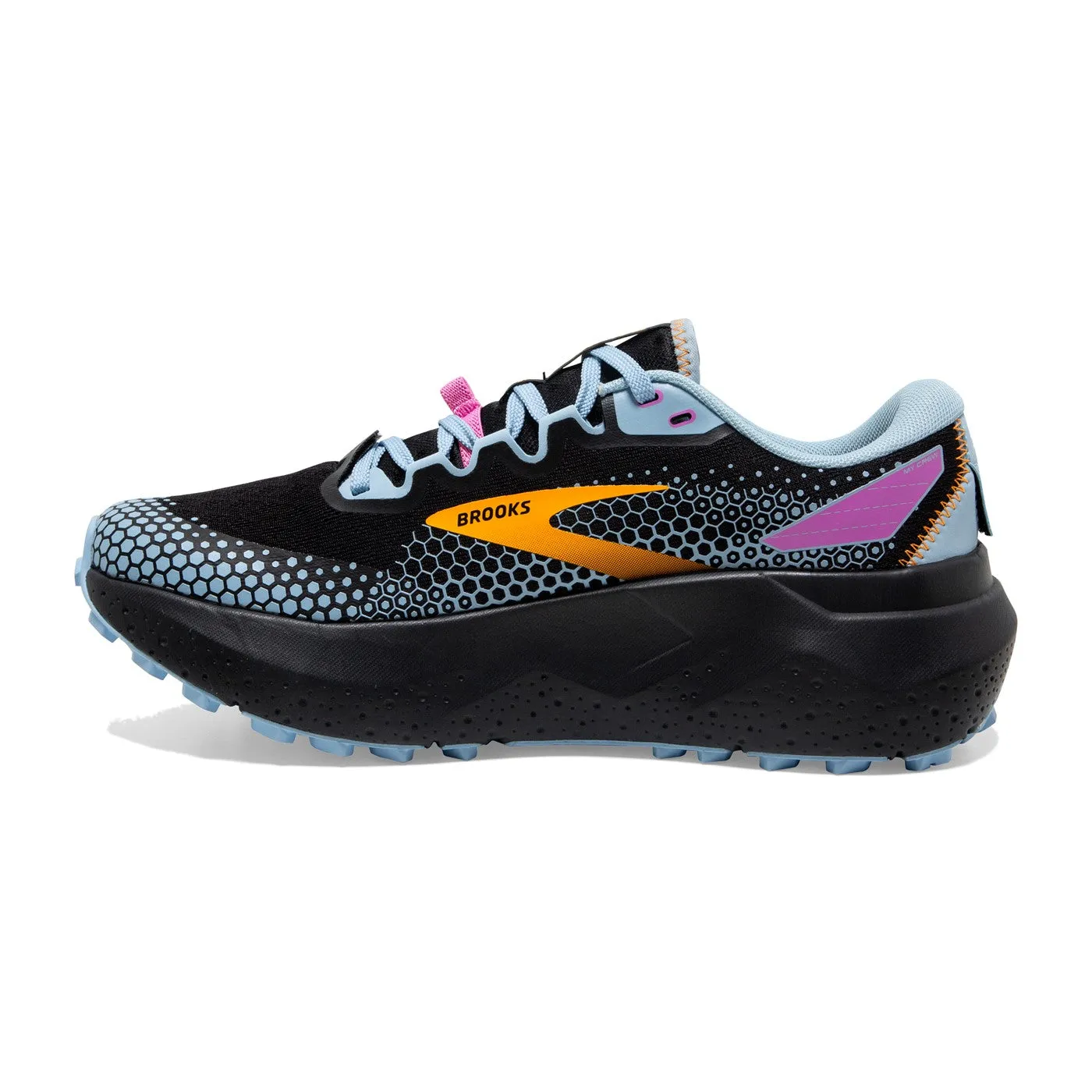 Brooks Caldera 6 (Women's) - Black/Blue/Yellow