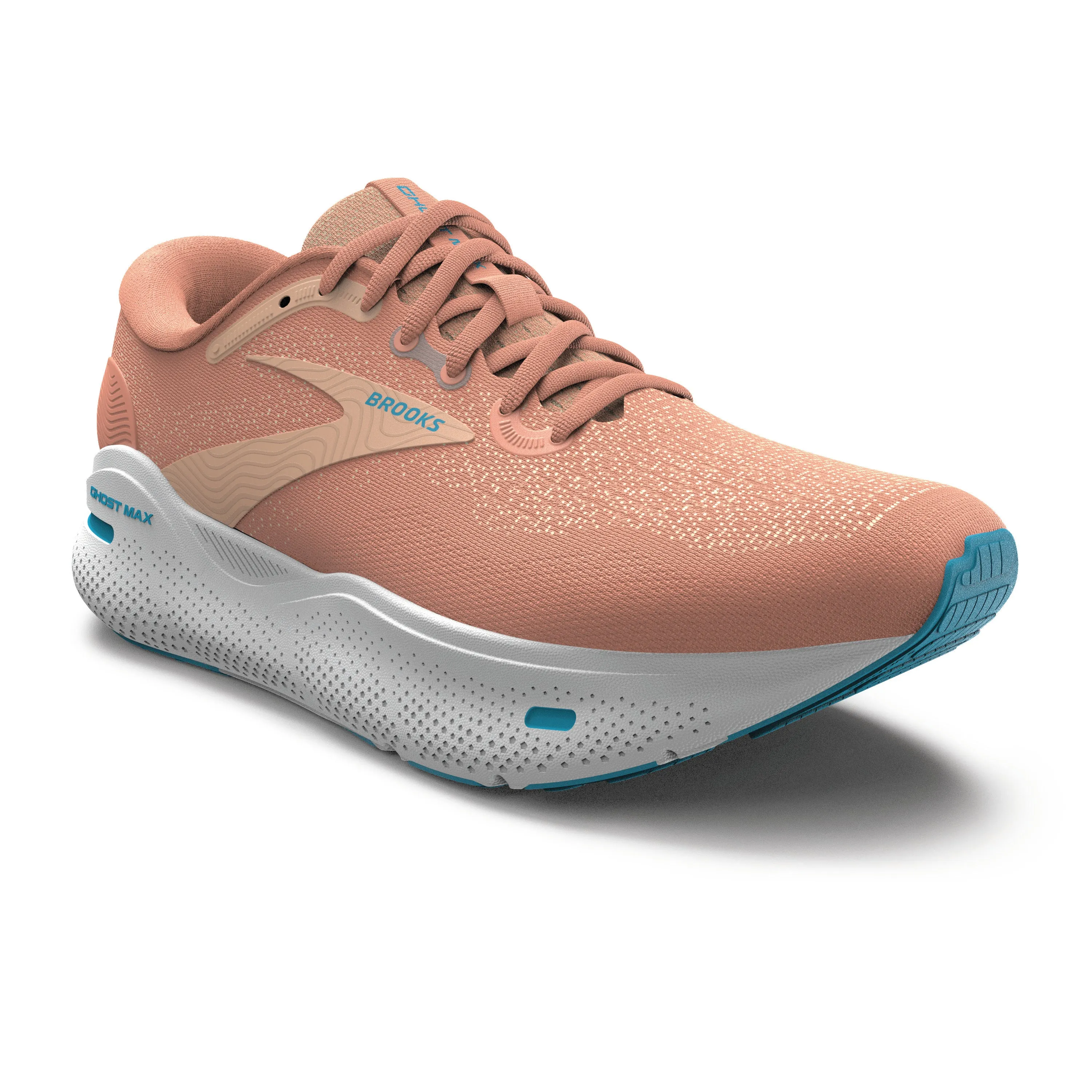 Brooks Ghost Max Women's - Papaya/Apricot/Blue