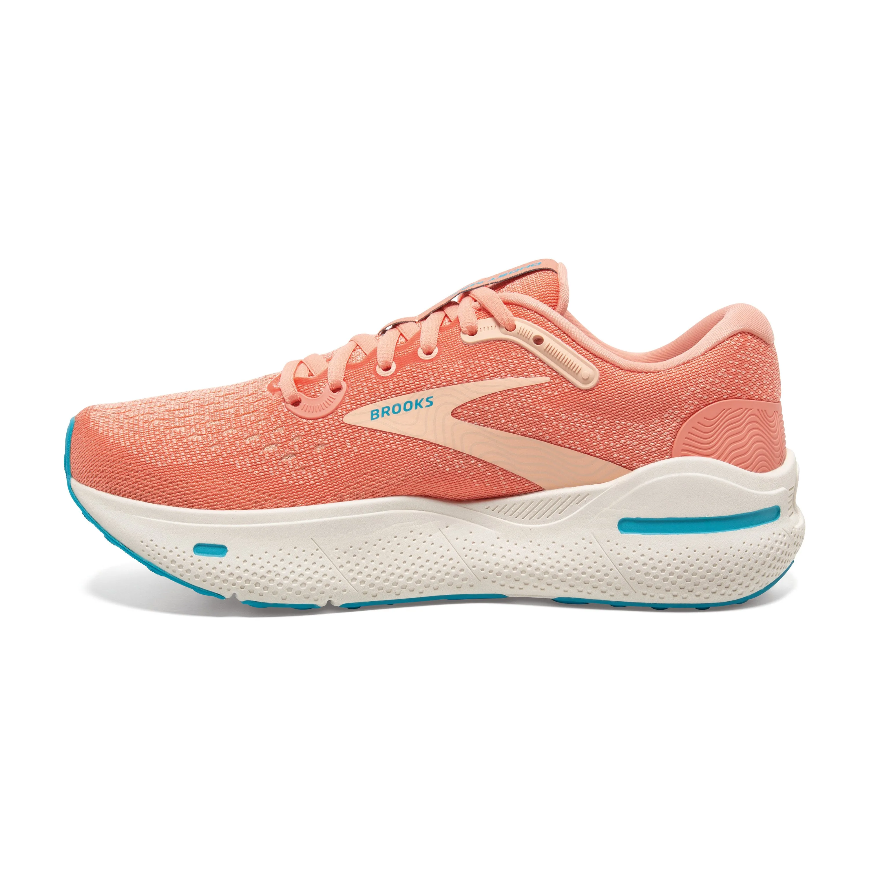 Brooks Ghost Max Women's - Papaya/Apricot/Blue