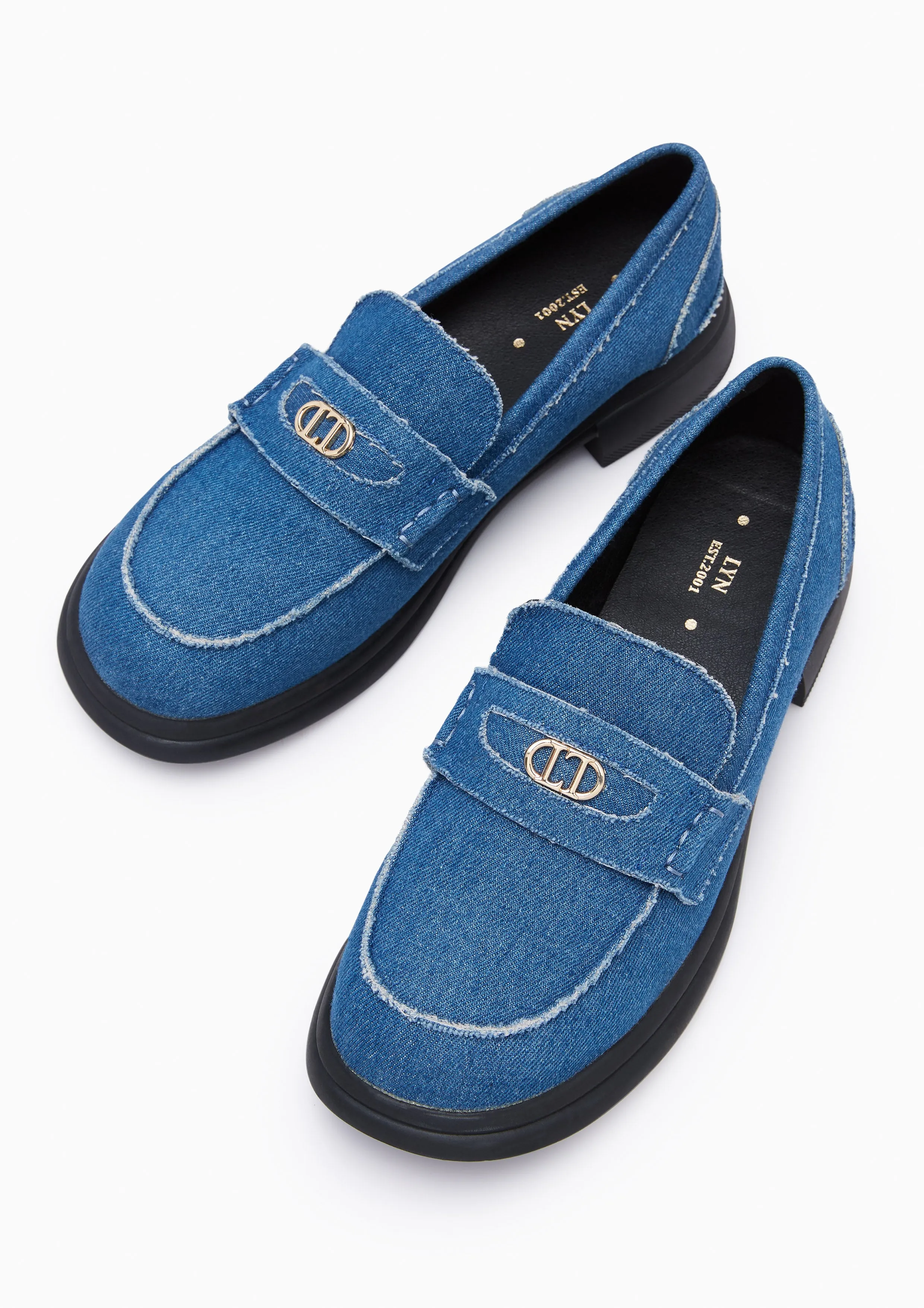 Call Platform Loafers Blue