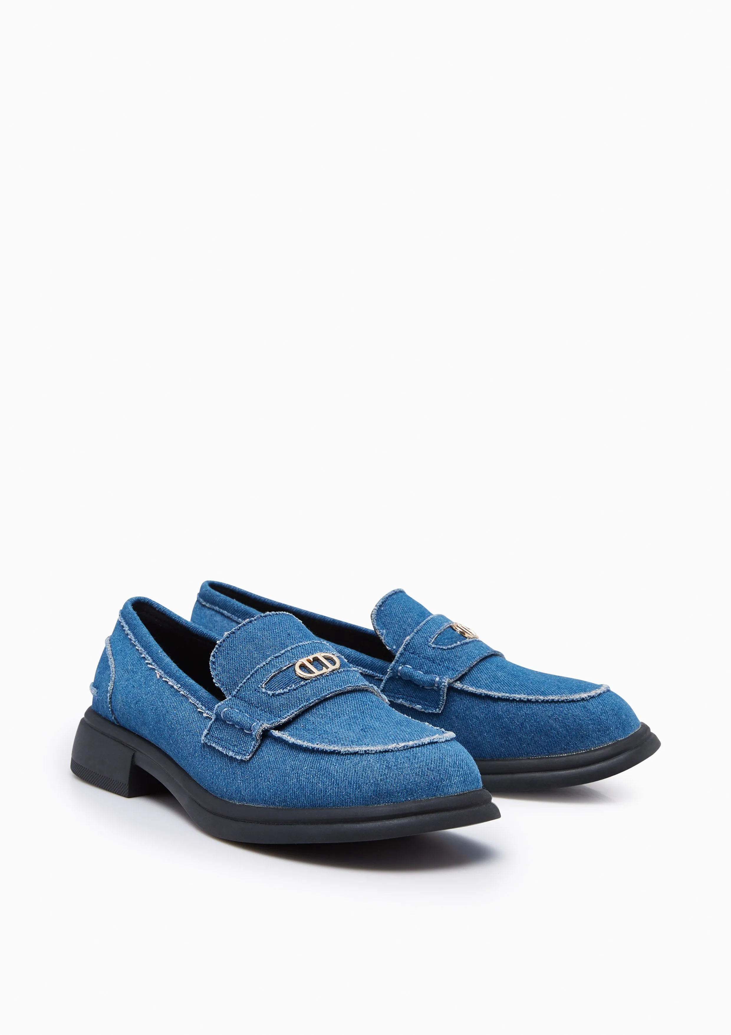 Call Platform Loafers Blue