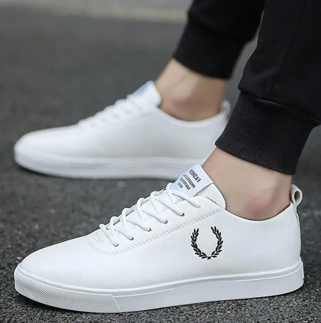 Casual Soft Leather Sneakers