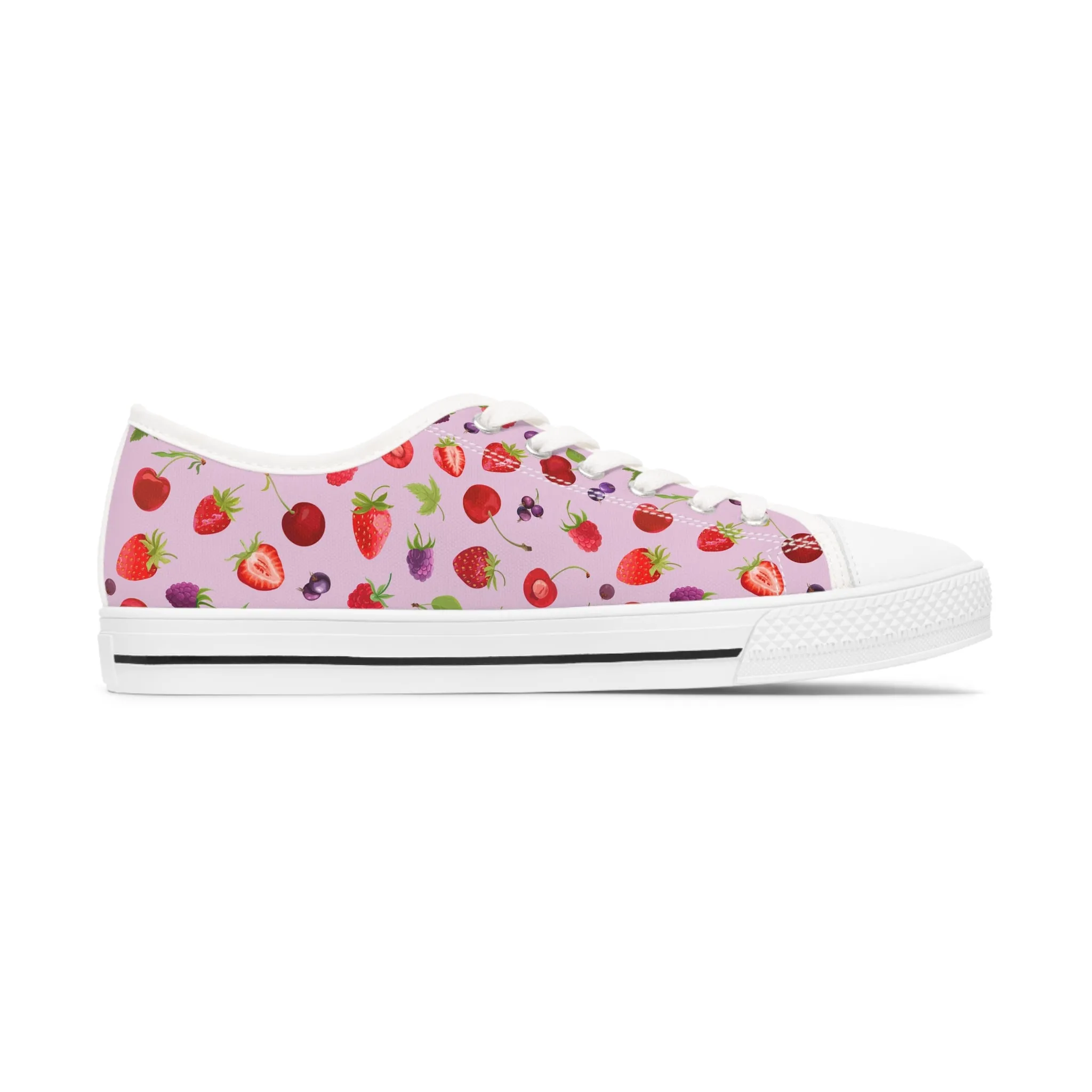 Cherry Women's Low Top Sneakers