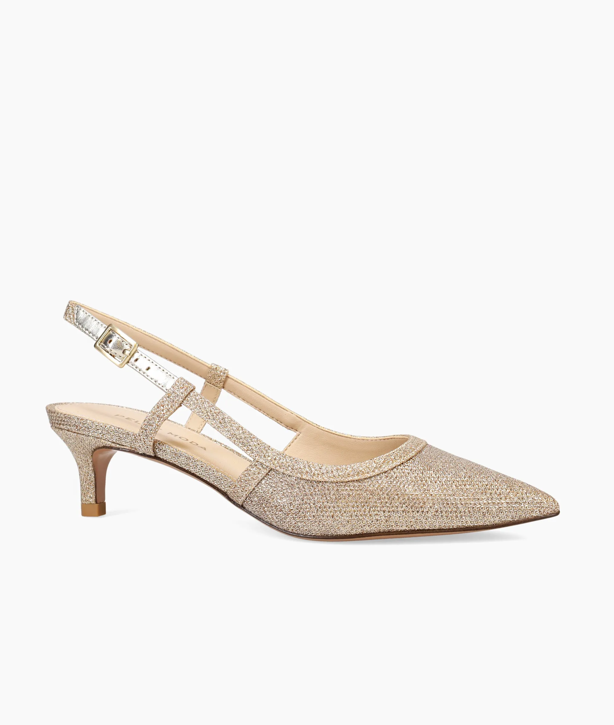 Deena 2 Low Heel - Gold