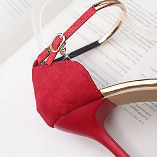 Elegant Two-Piece and Metal Design Pumps For Women