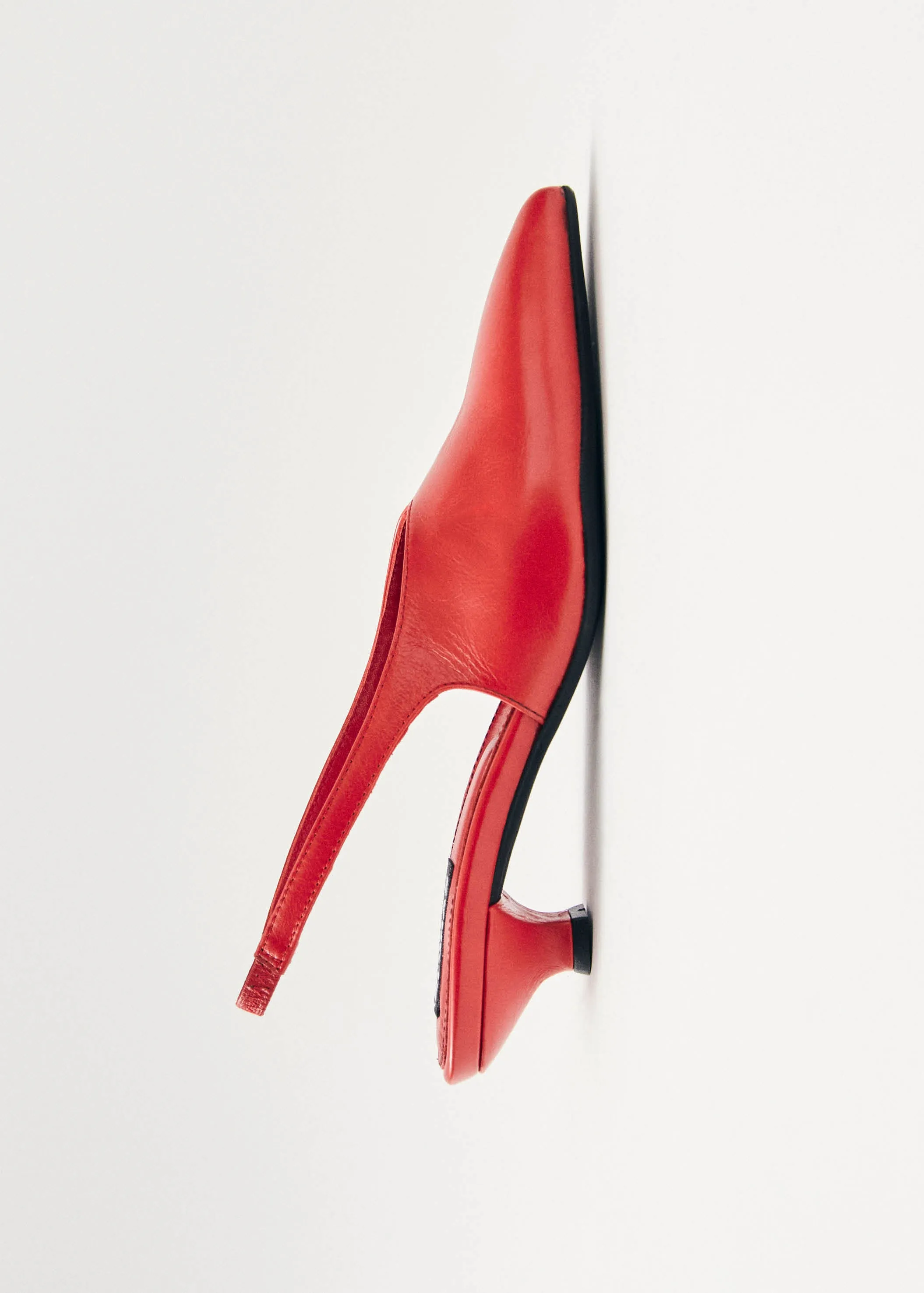 Eros Red Leather Pumps