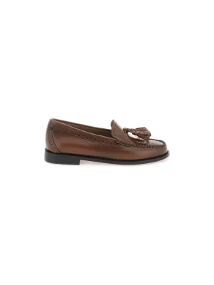 Estelle Tassel Leather Loafers