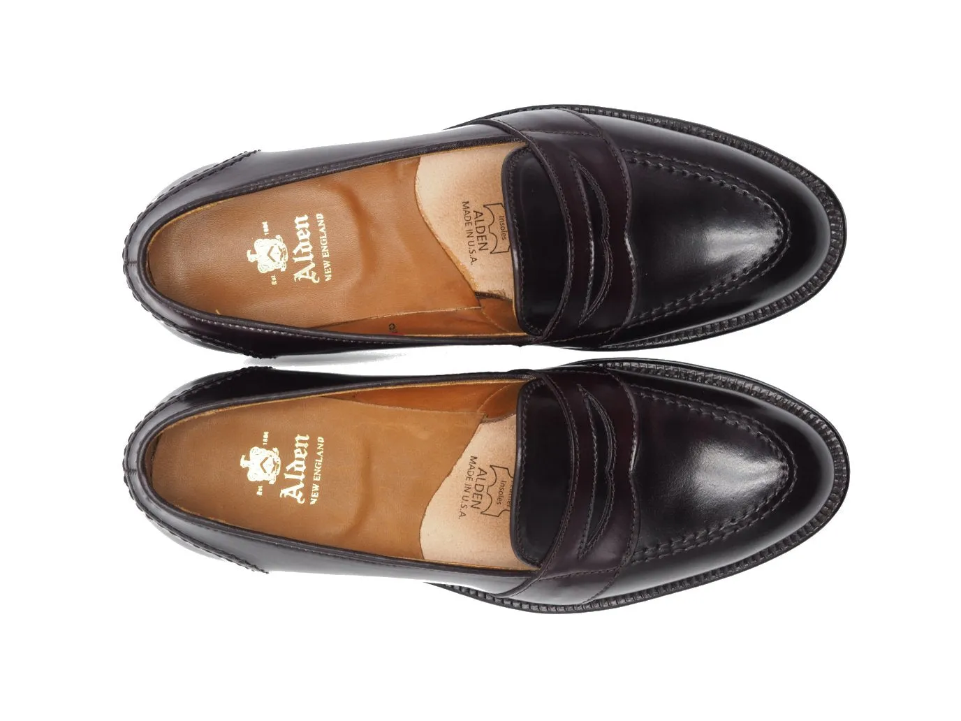 Full Strap Slip-On Color 8 Shell Cordovan C-width