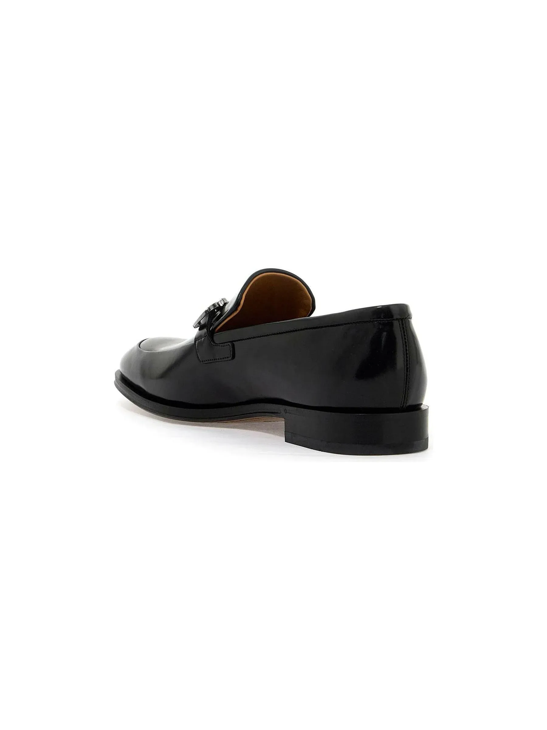 Gancini Patent Leather Loafers