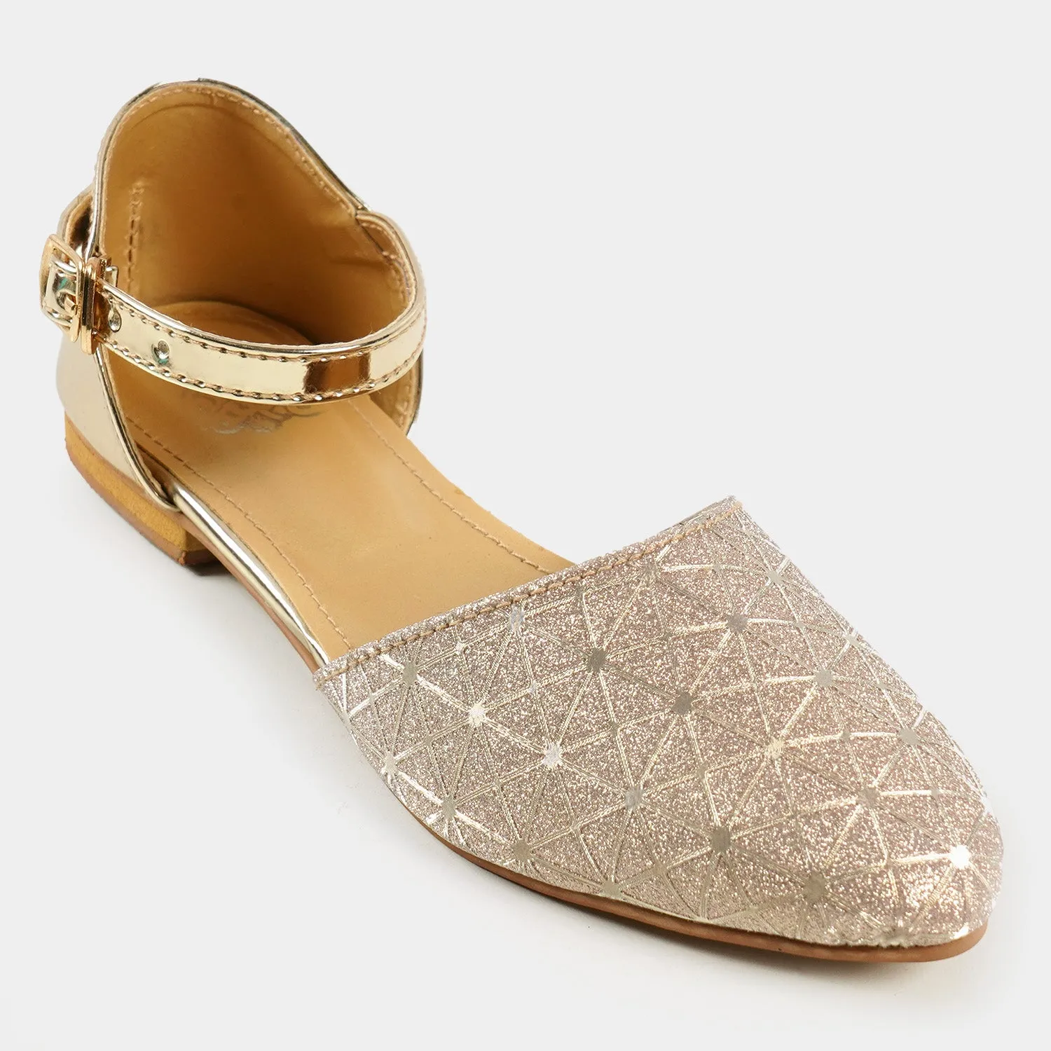 Girls Pumps 456-34 - Gold