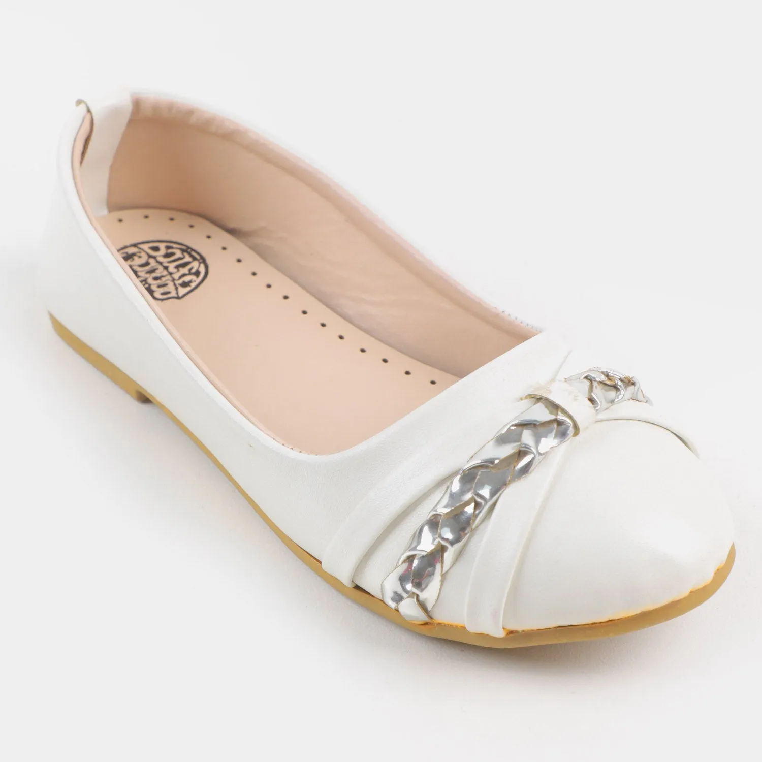 Girls Pumps 901-2 - White