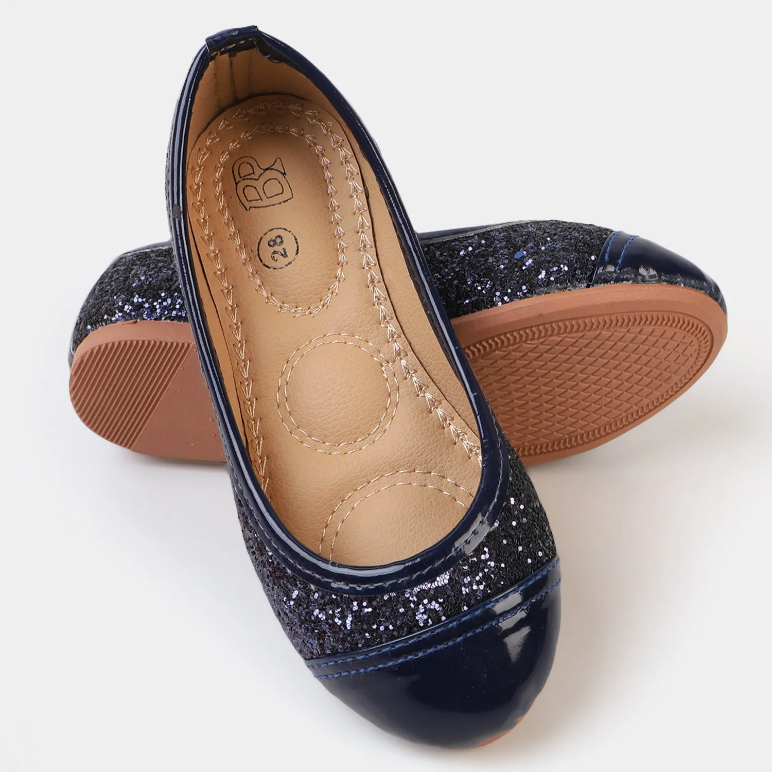 Girls Pumps SP-31 - NAVY