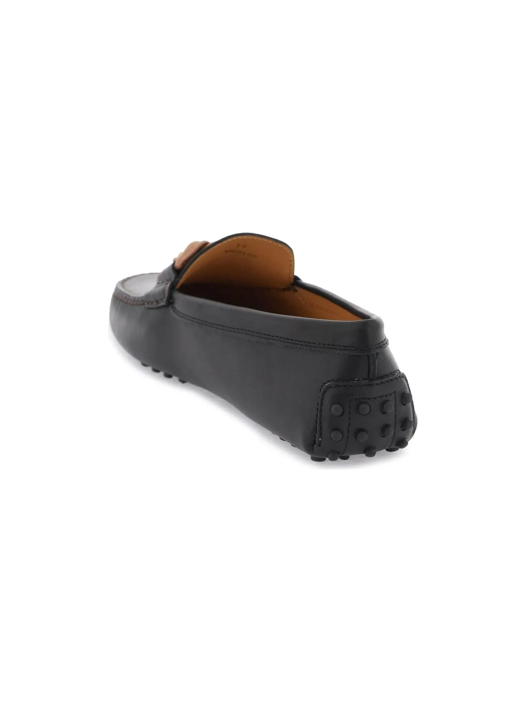 Gommino Bubble Leather Loafers