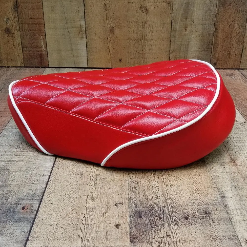 Honda Super Cub / Trail 125 Diamond Seat Cover Red