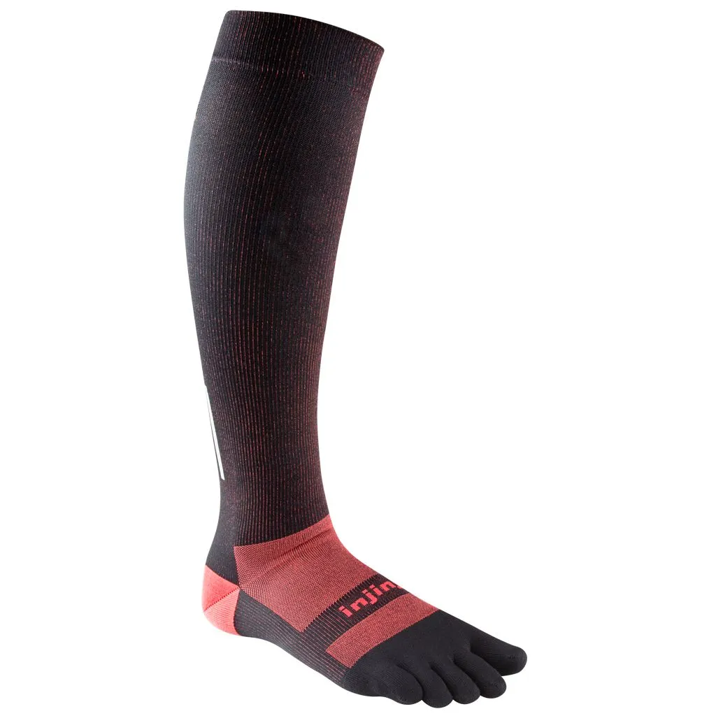 Injinji Compression Lightweight OTC Calf Compression Running Socks