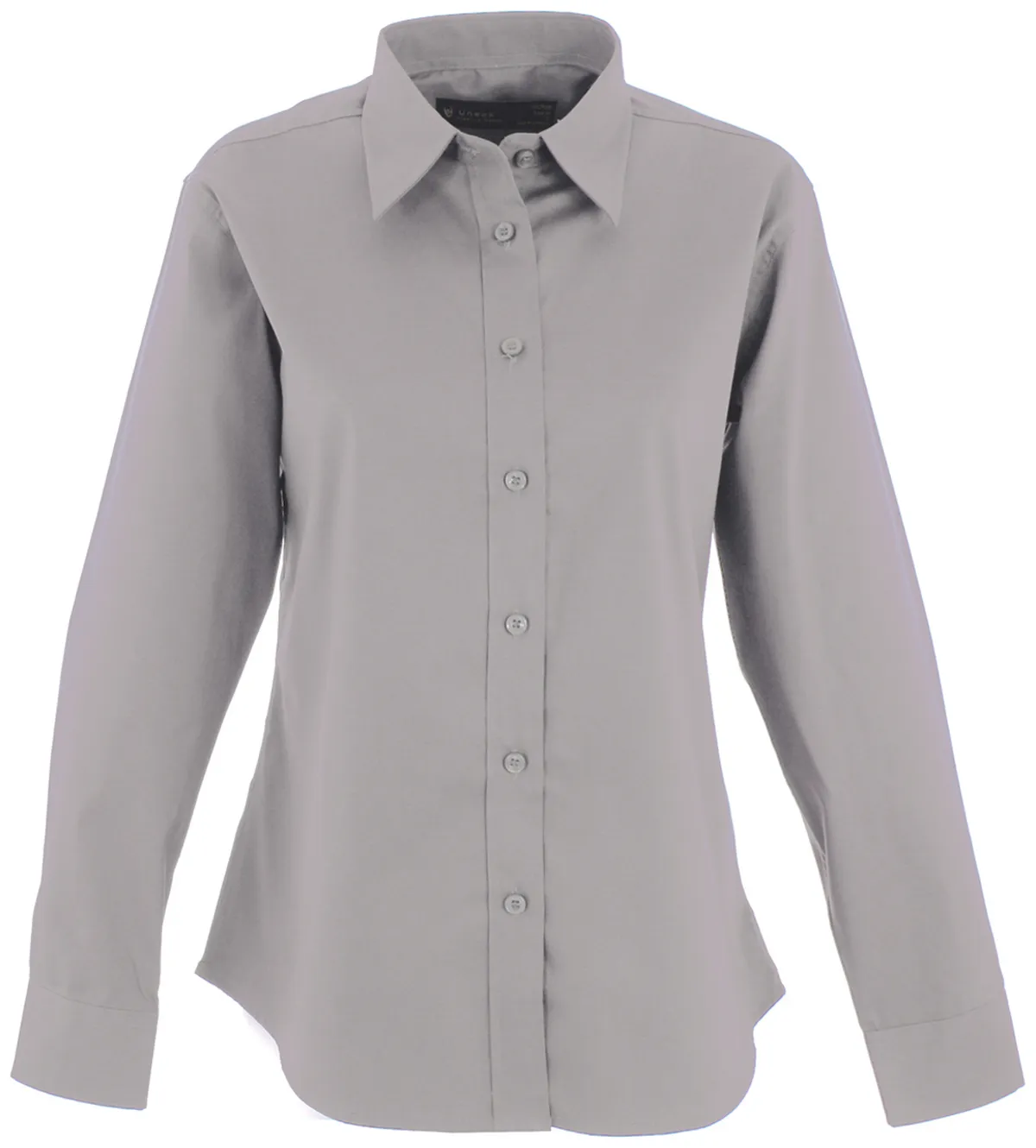 Ladies Pinpoint Oxford Full Sleeve Shirt | White