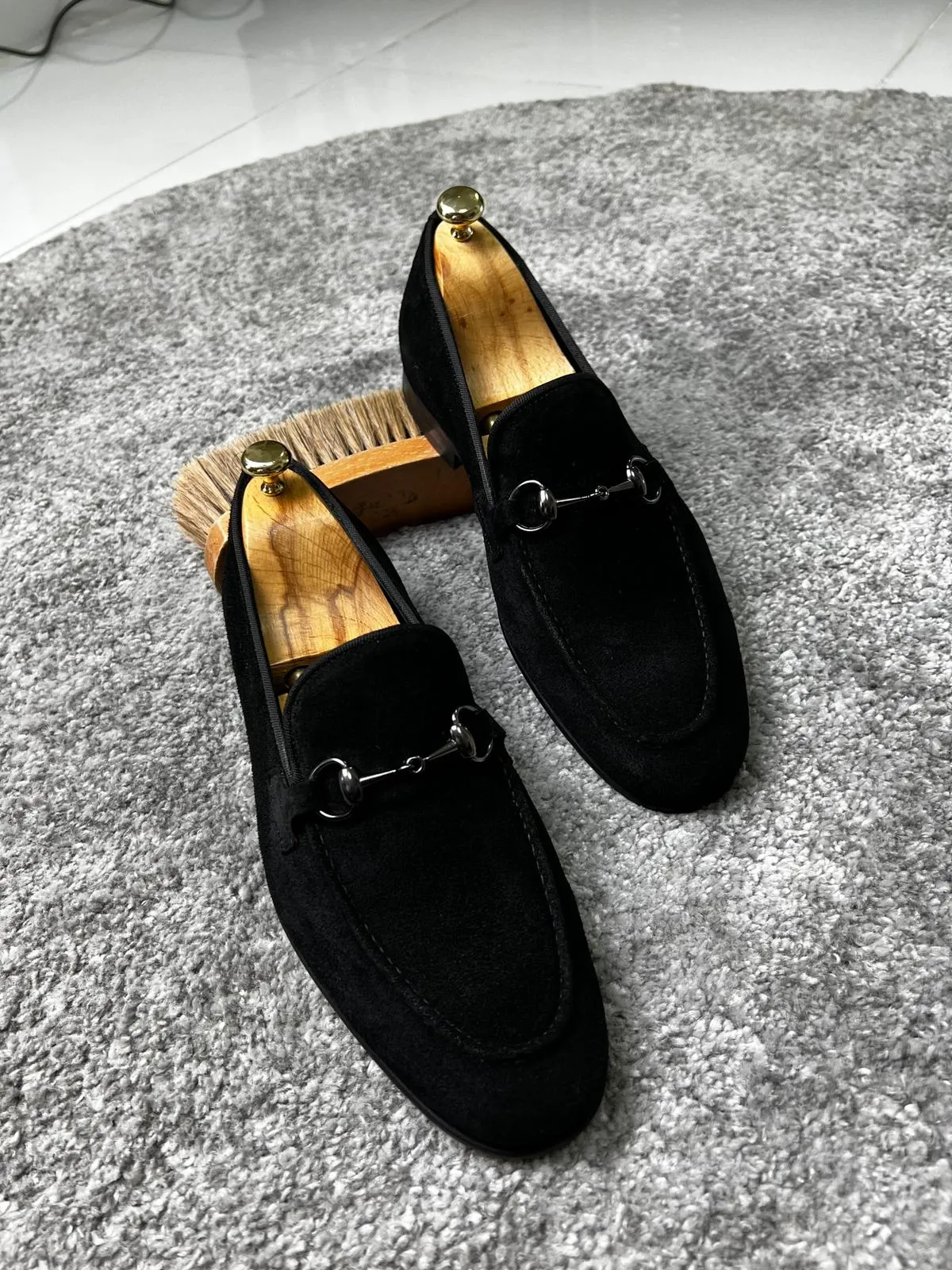 Madison Special Edition Neolite Suede Black Leather Loafer