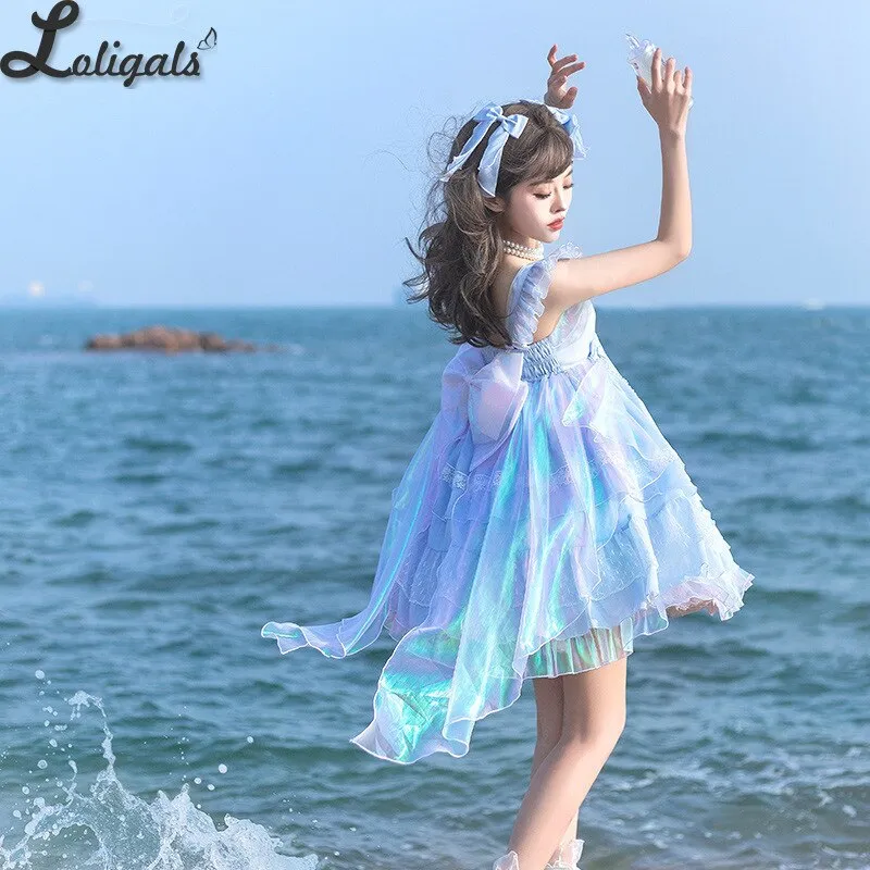 Miss Esther ~ Elegant Lolita JSK Dress Shiny Party Dress