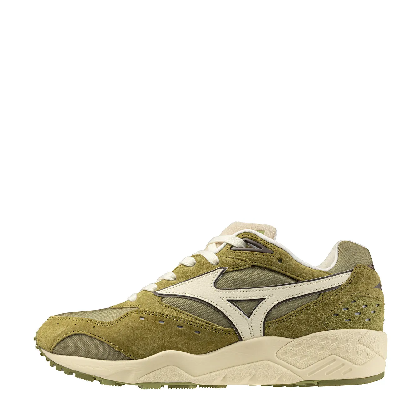 Mizuno Contender Premium Trainer Olive Drab / Smoke Green / Cloud Cream