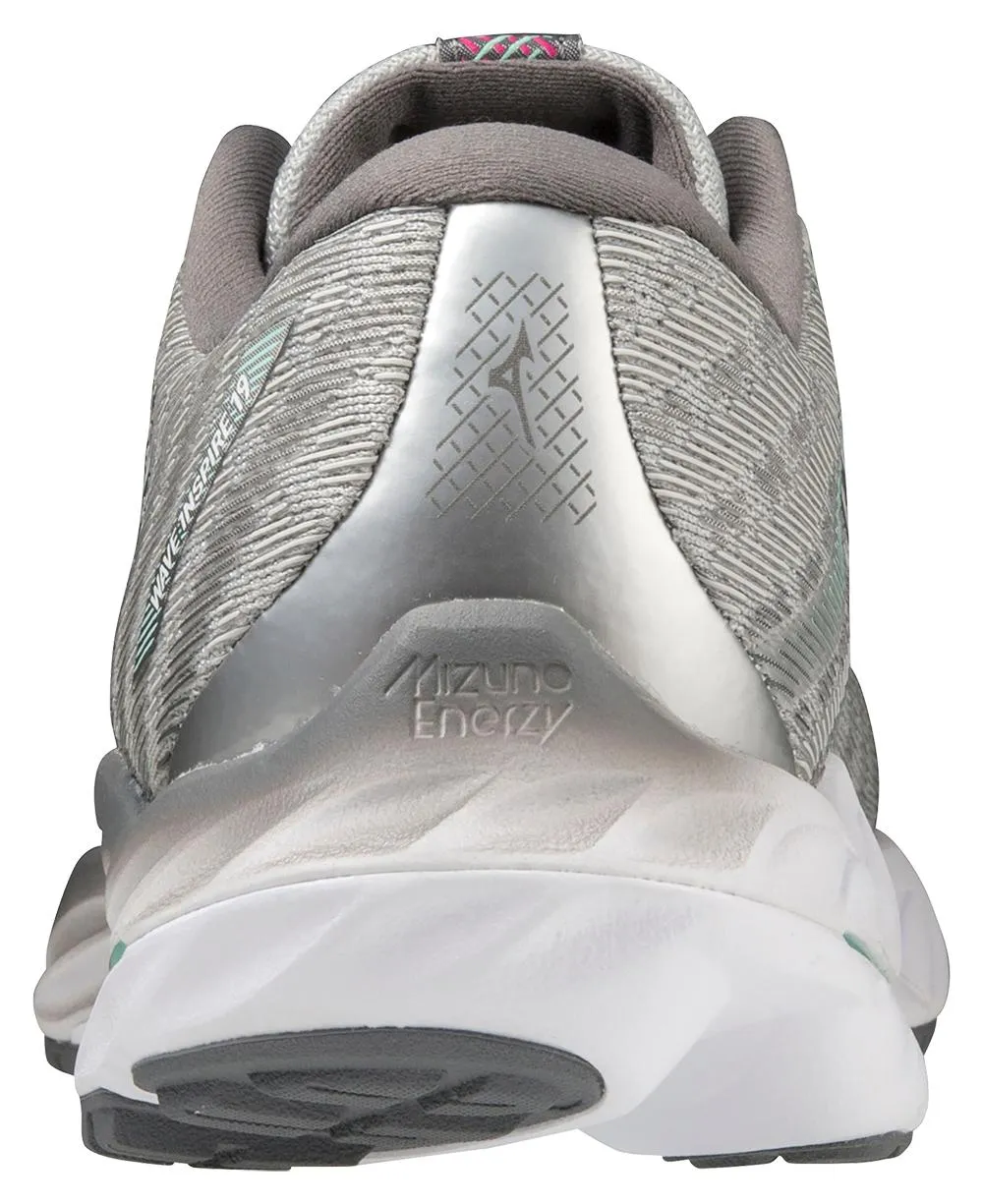 Mizuno | Wave Inspire 19 | Women's | Harbor Mist/White