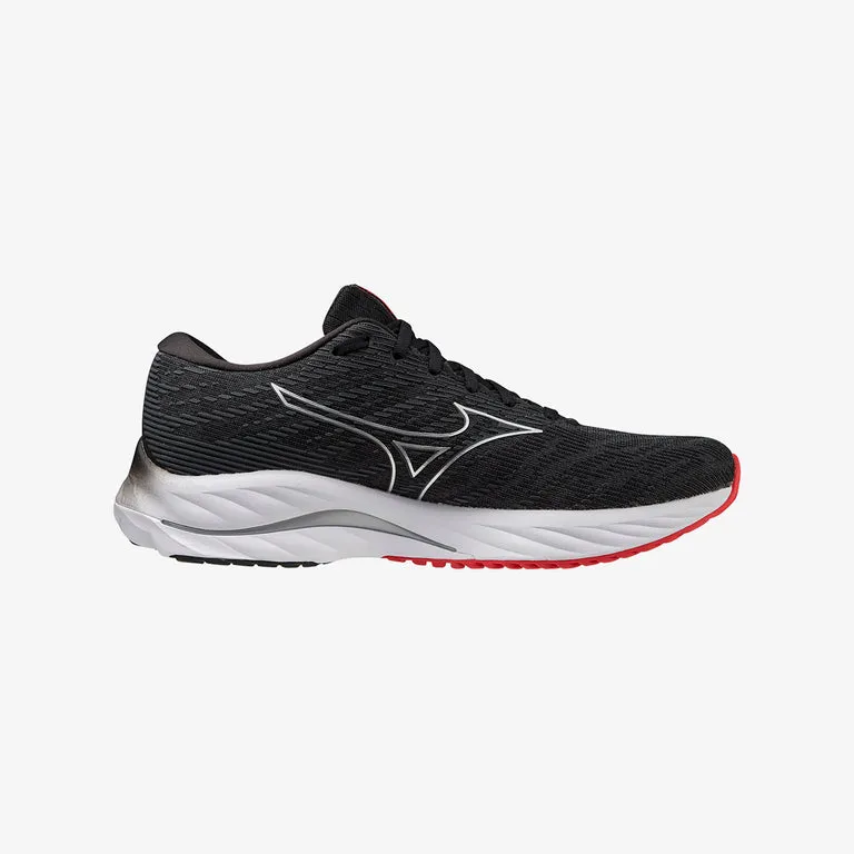 MIZUNO WAVE RIDER 26 - MEN - BLACK BITTERSWEET