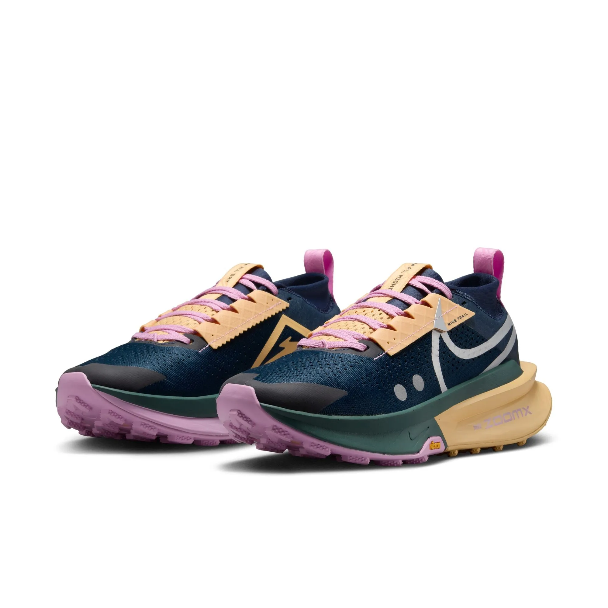 Nike Zegama 2 | Armory Navy / Metallic Silver | Womens