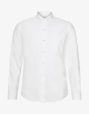 Organic Button Down Shirt - Optical White