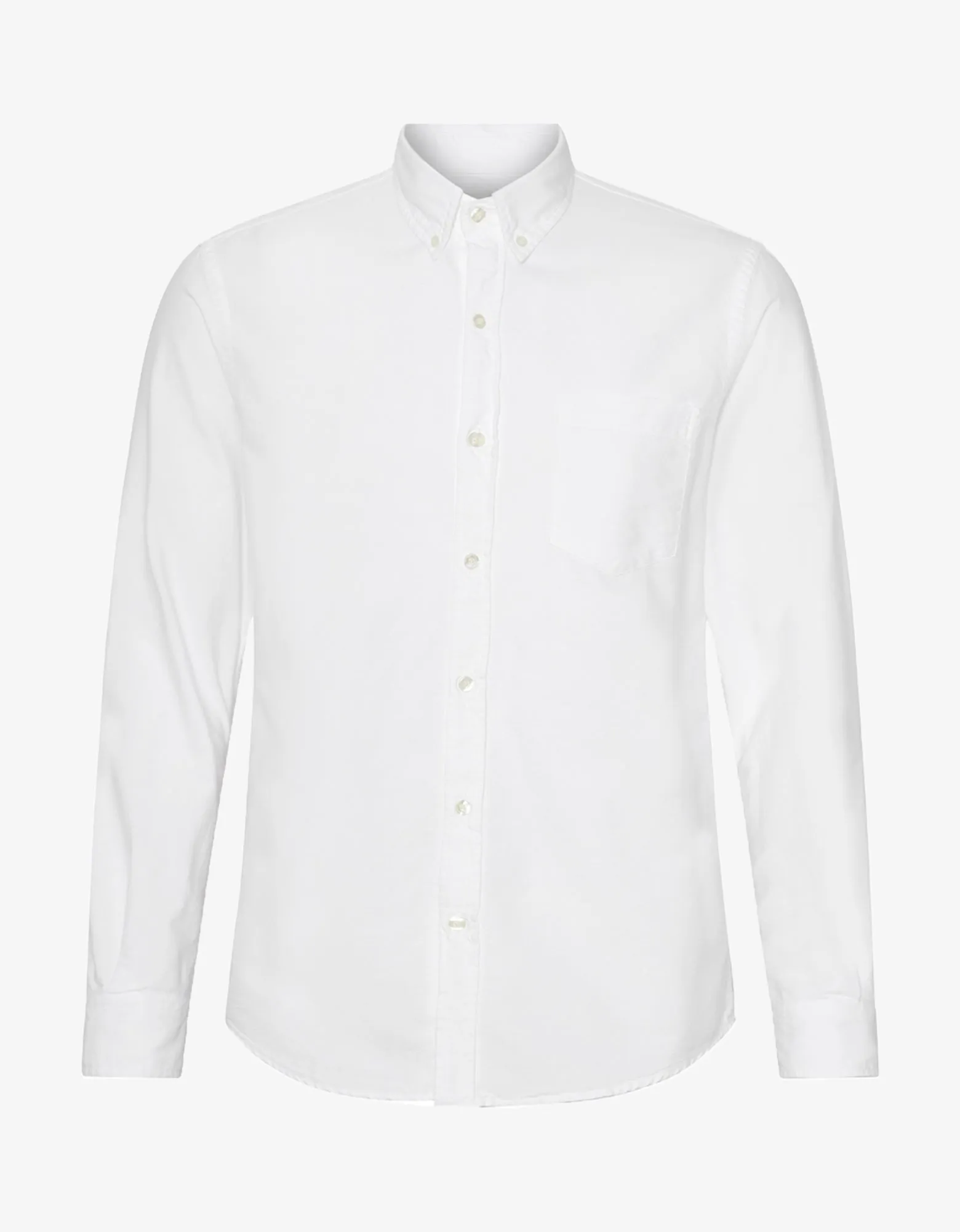 Organic Button Down Shirt - Optical White