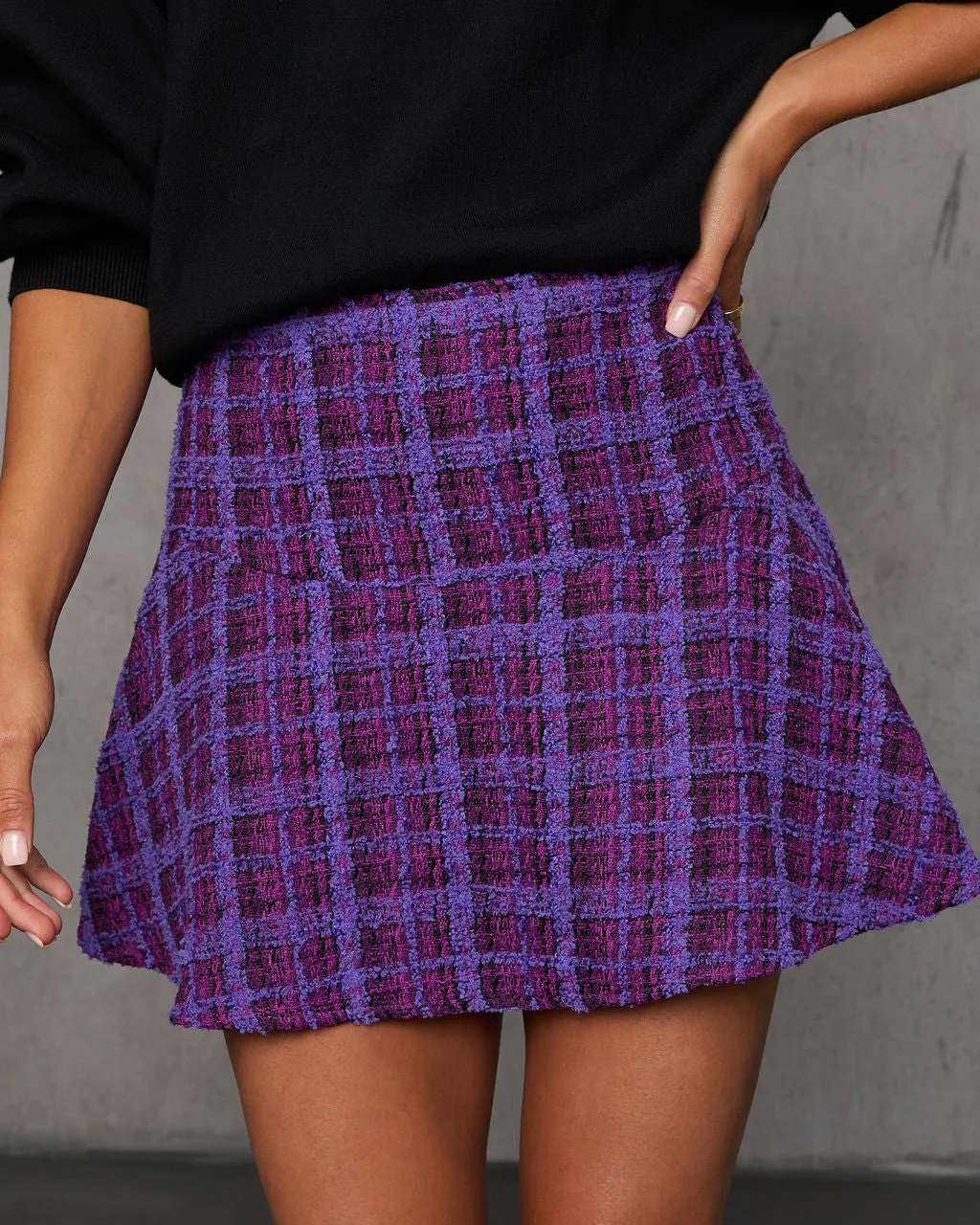 Oxford Plaid Skirt