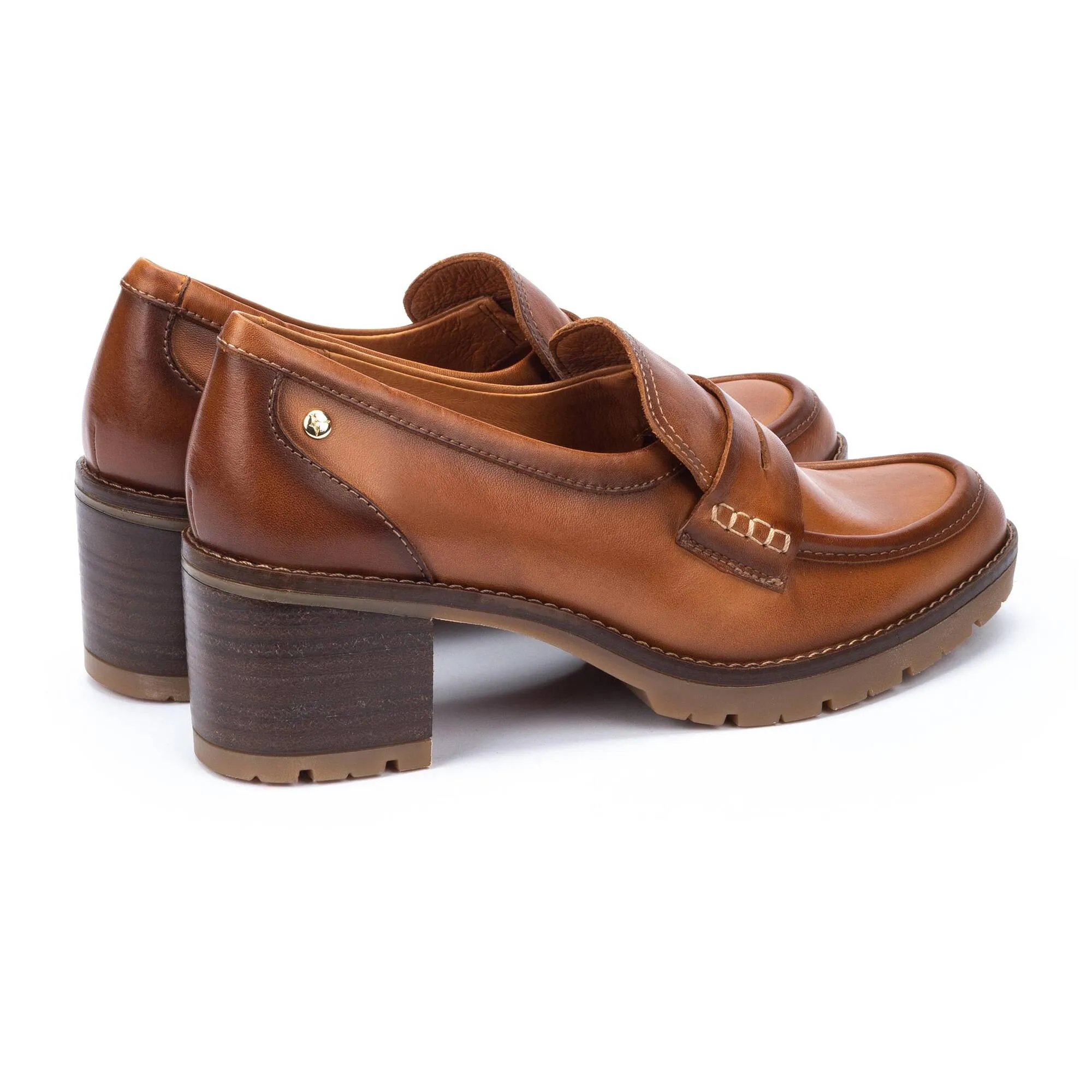 Pikolinos Llanes Penny Loafers with Heel Women's