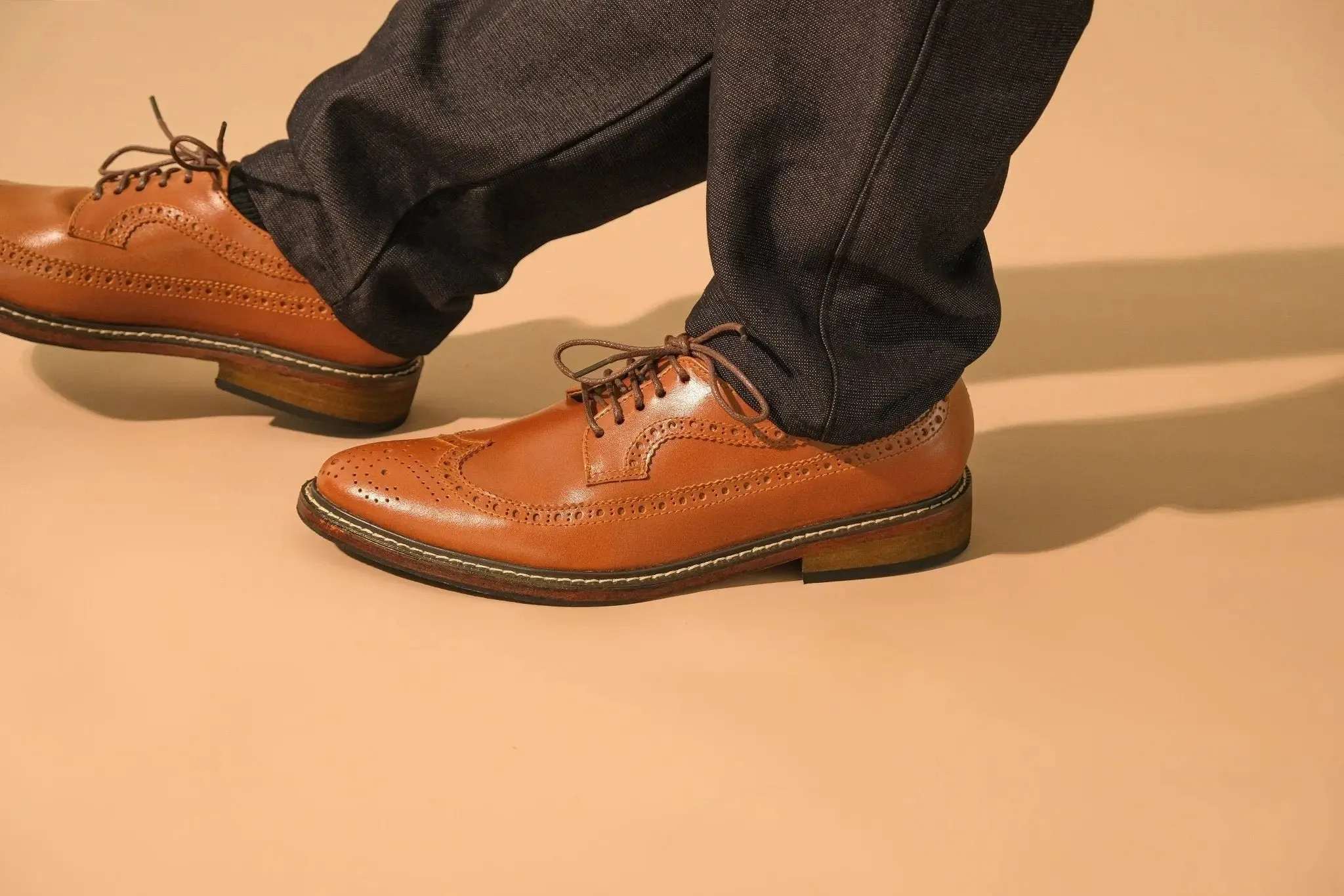 QUEZON Longwing Oxford - Tan