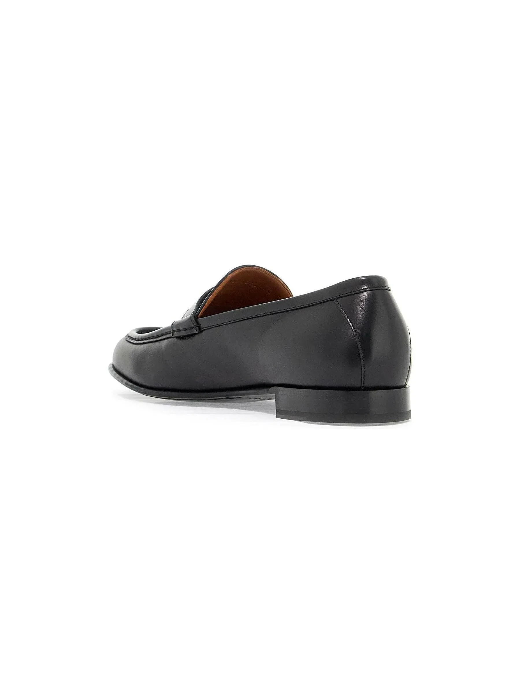 Signature VLogo Leather Loafers