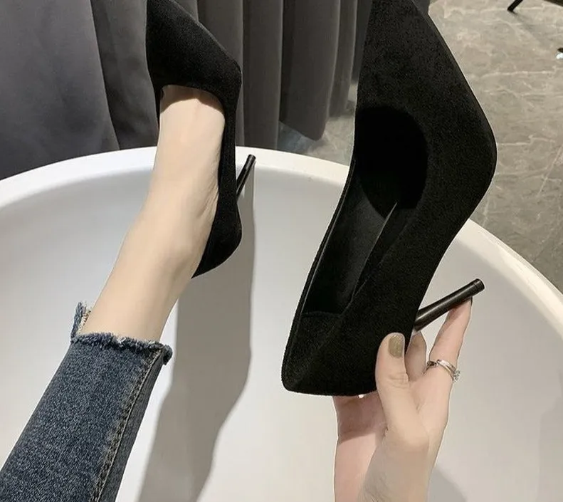 Simple Elegant High Heels Stiletto Womens Shoes