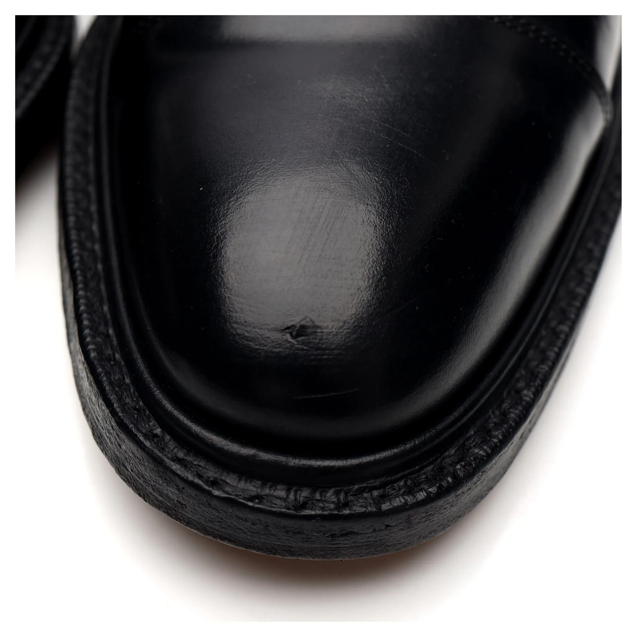 'Vienna' Black Leather Oxford UK 6 F