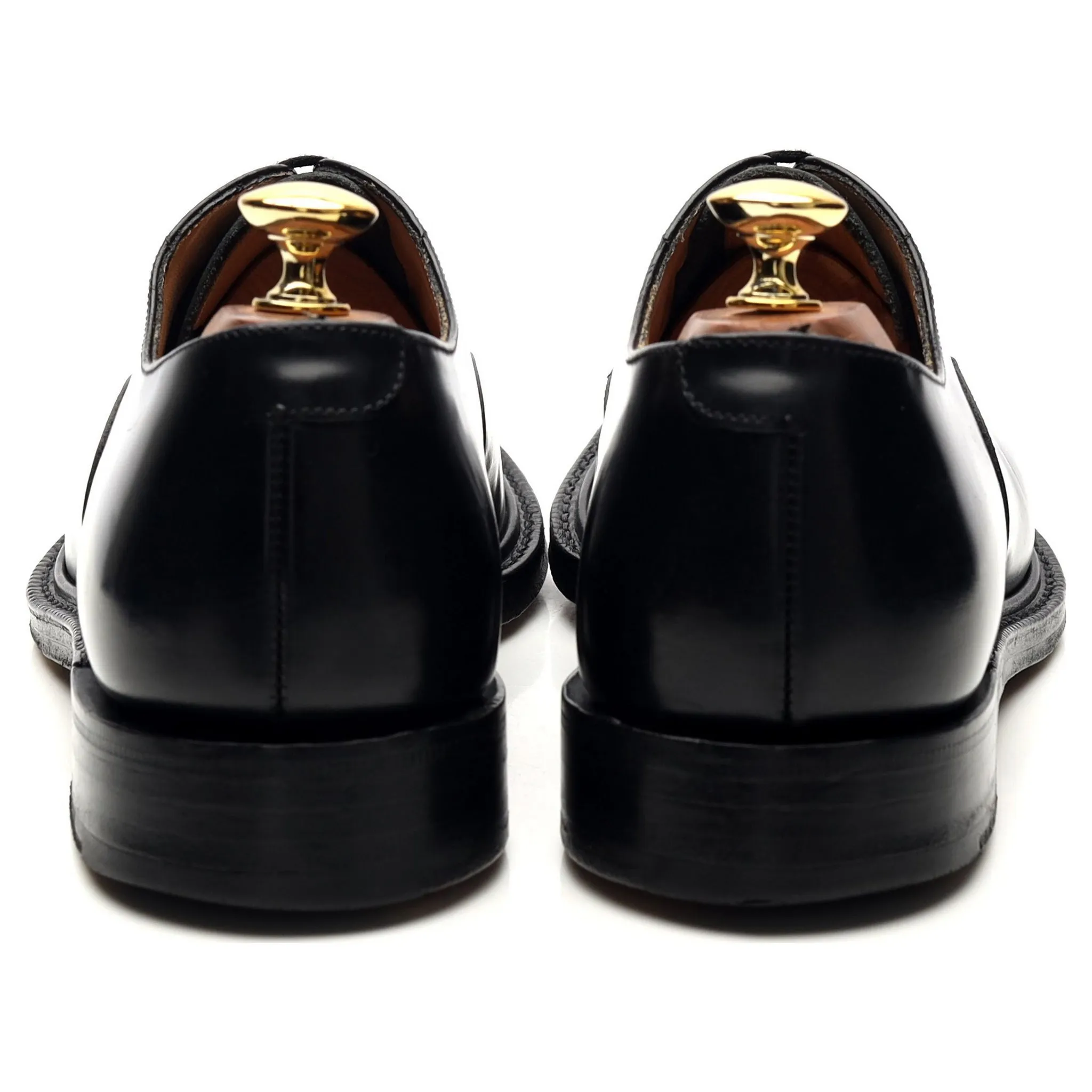 'Vienna' Black Leather Oxford UK 6 F