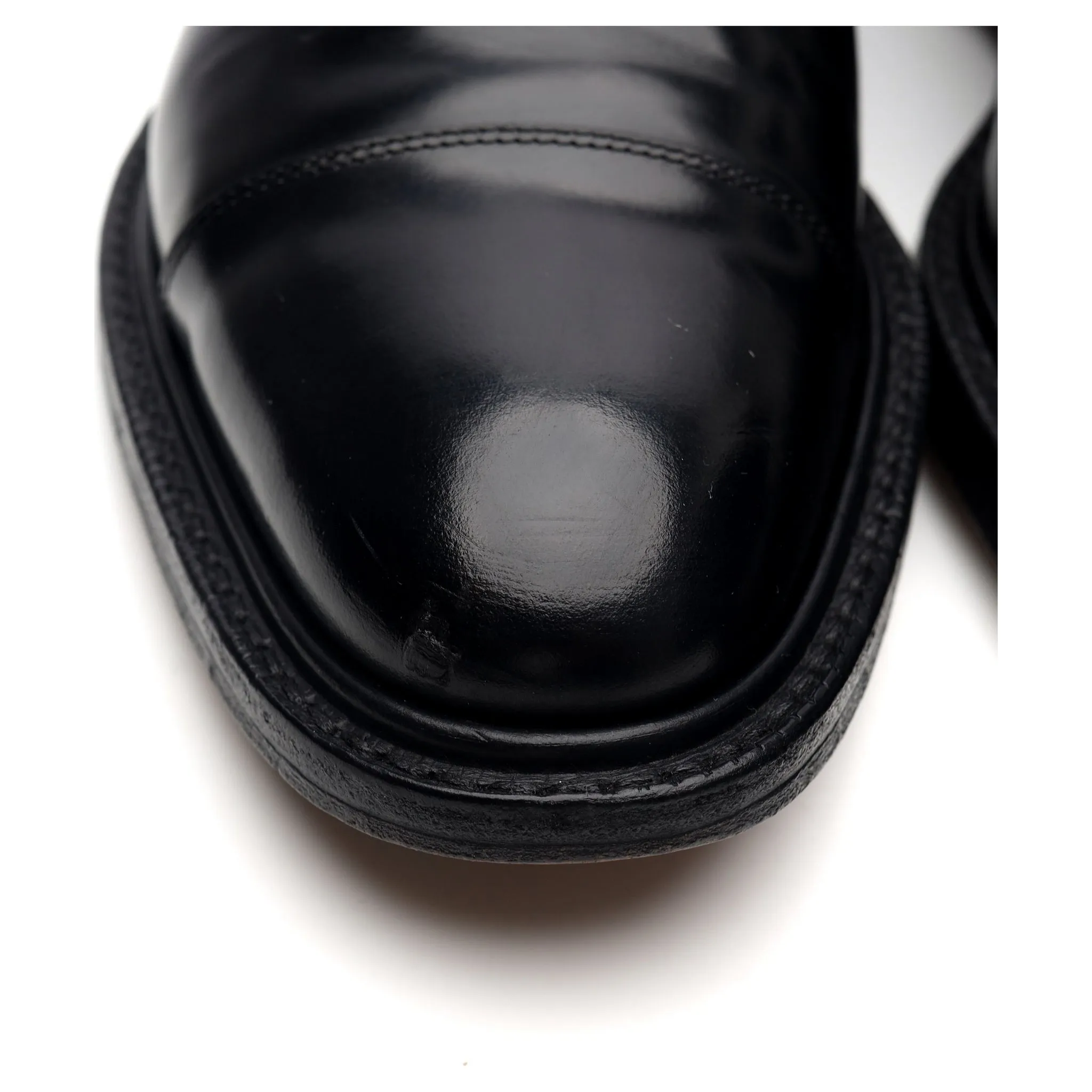 'Vienna' Black Leather Oxford UK 6 F